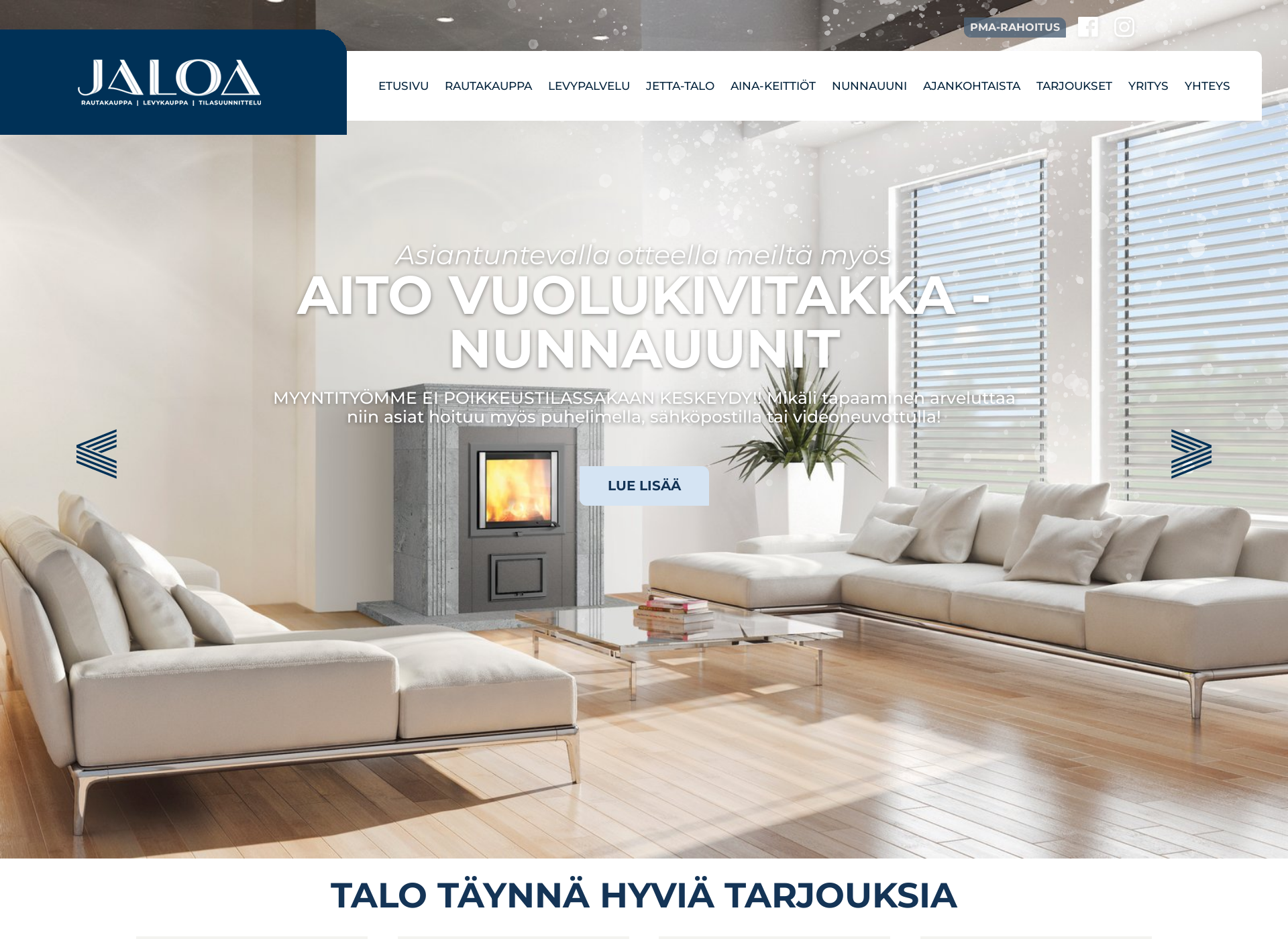 Screenshot for jaloa.fi