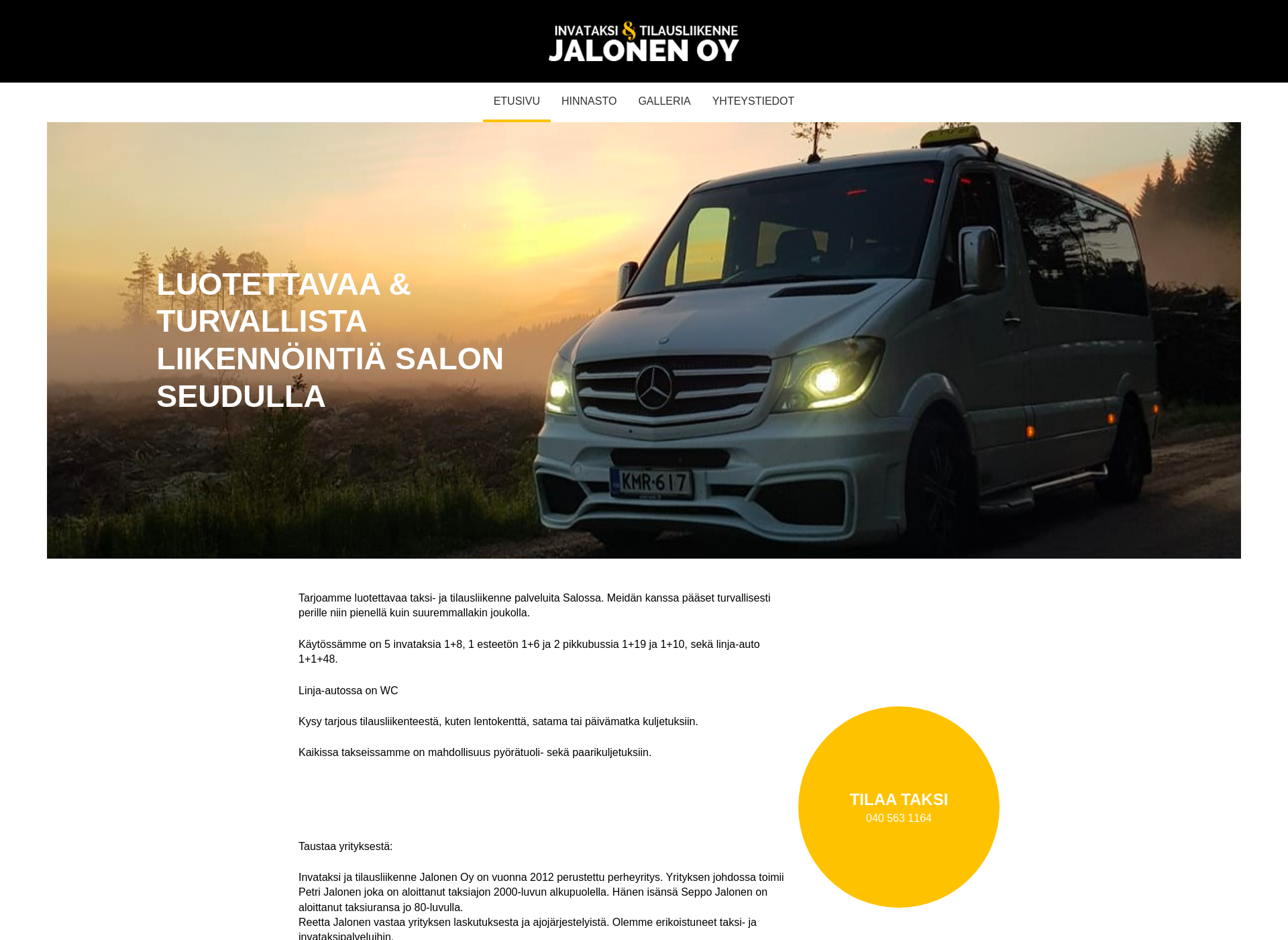 Screenshot for jalonenoy.fi