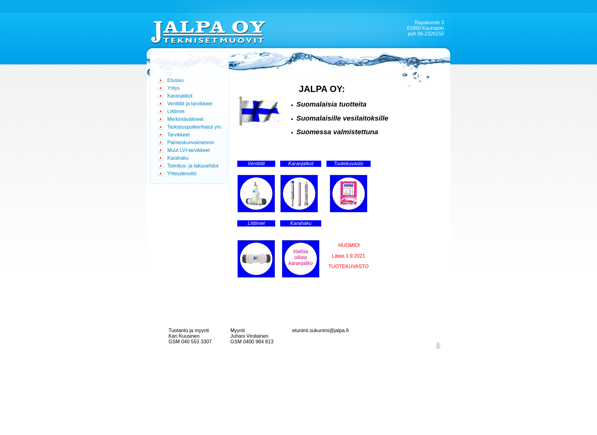 Screenshot for jalpa.fi