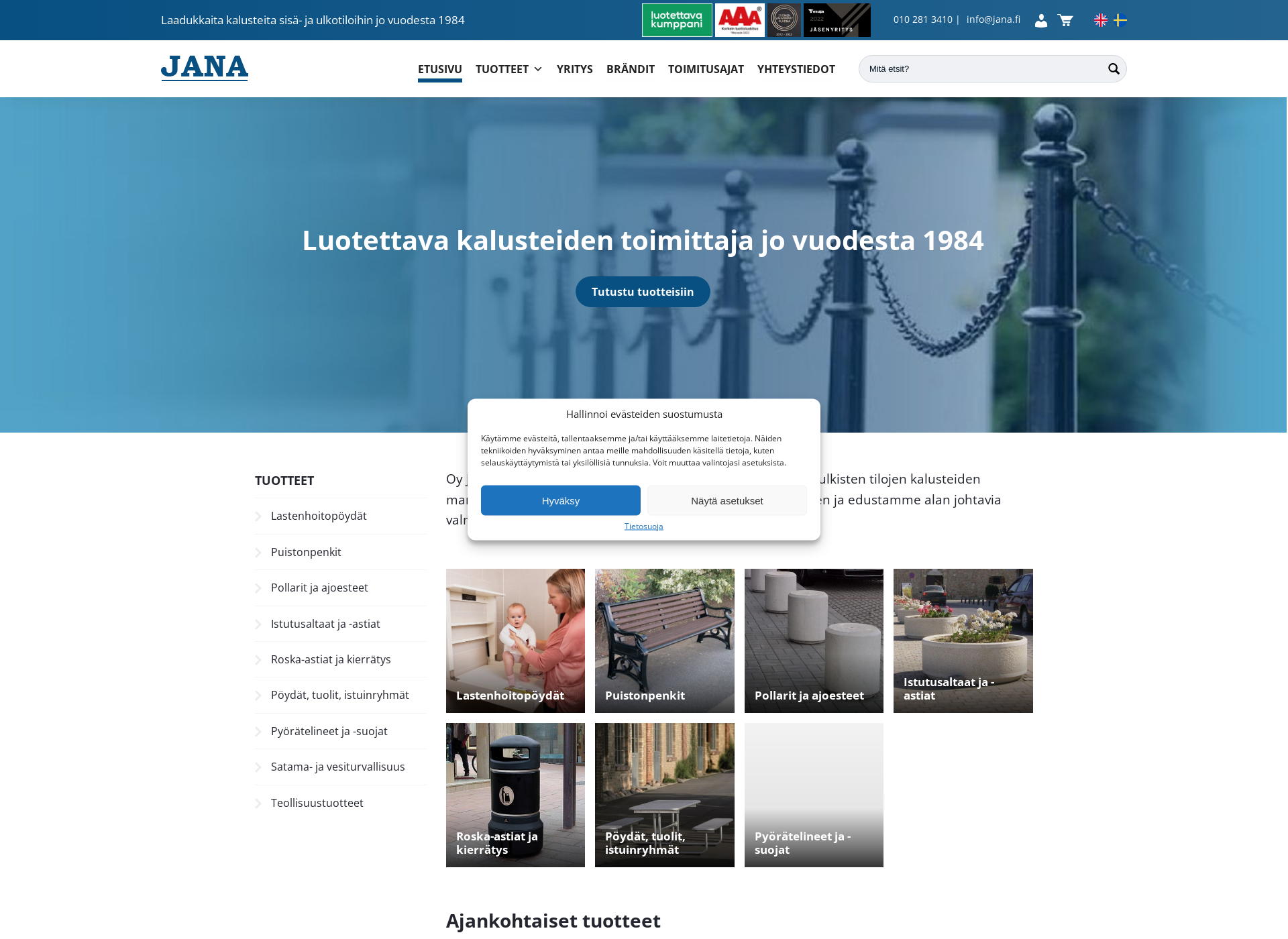 Screenshot for jana.fi