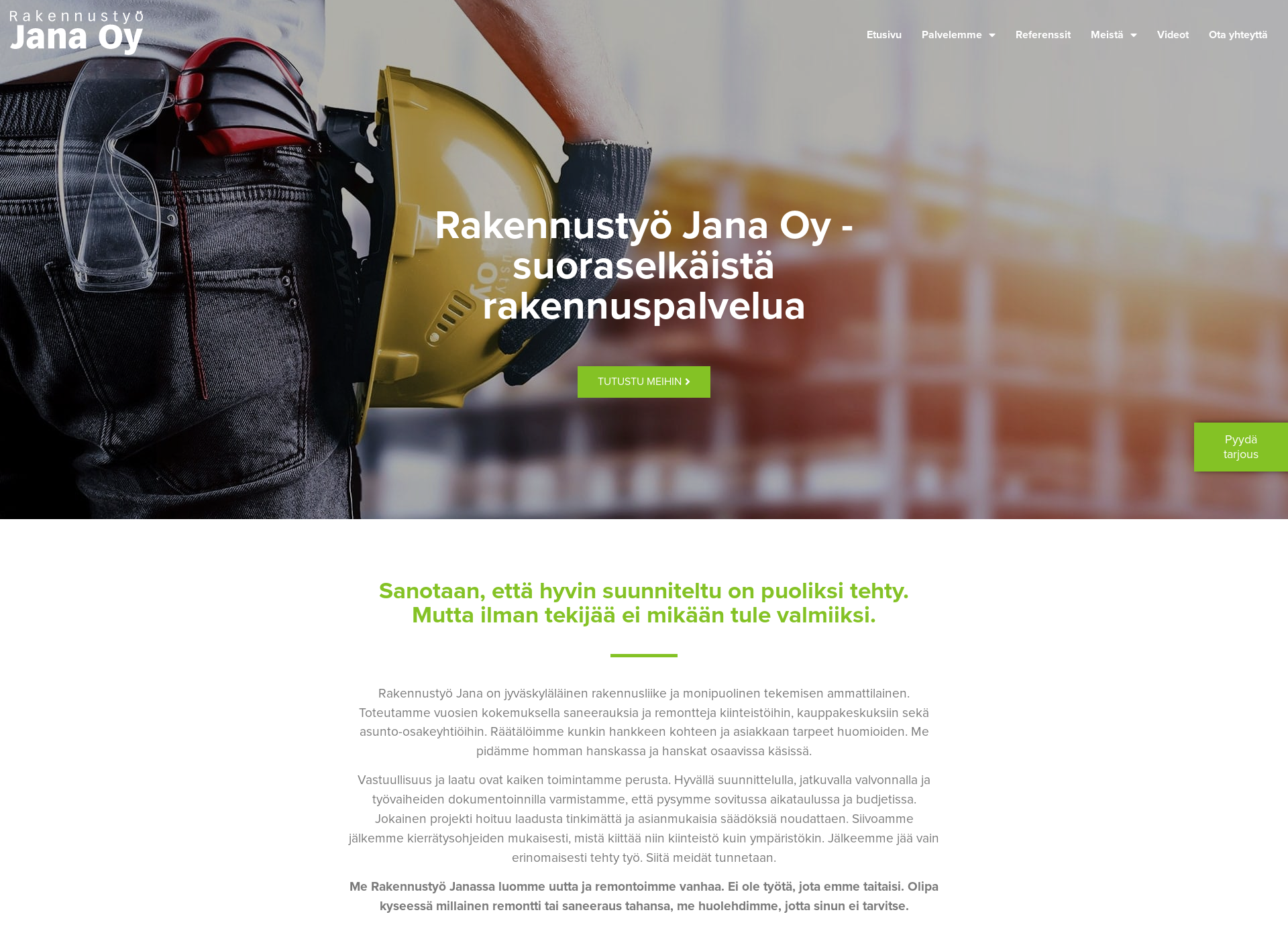 Screenshot for janapalvelut.fi