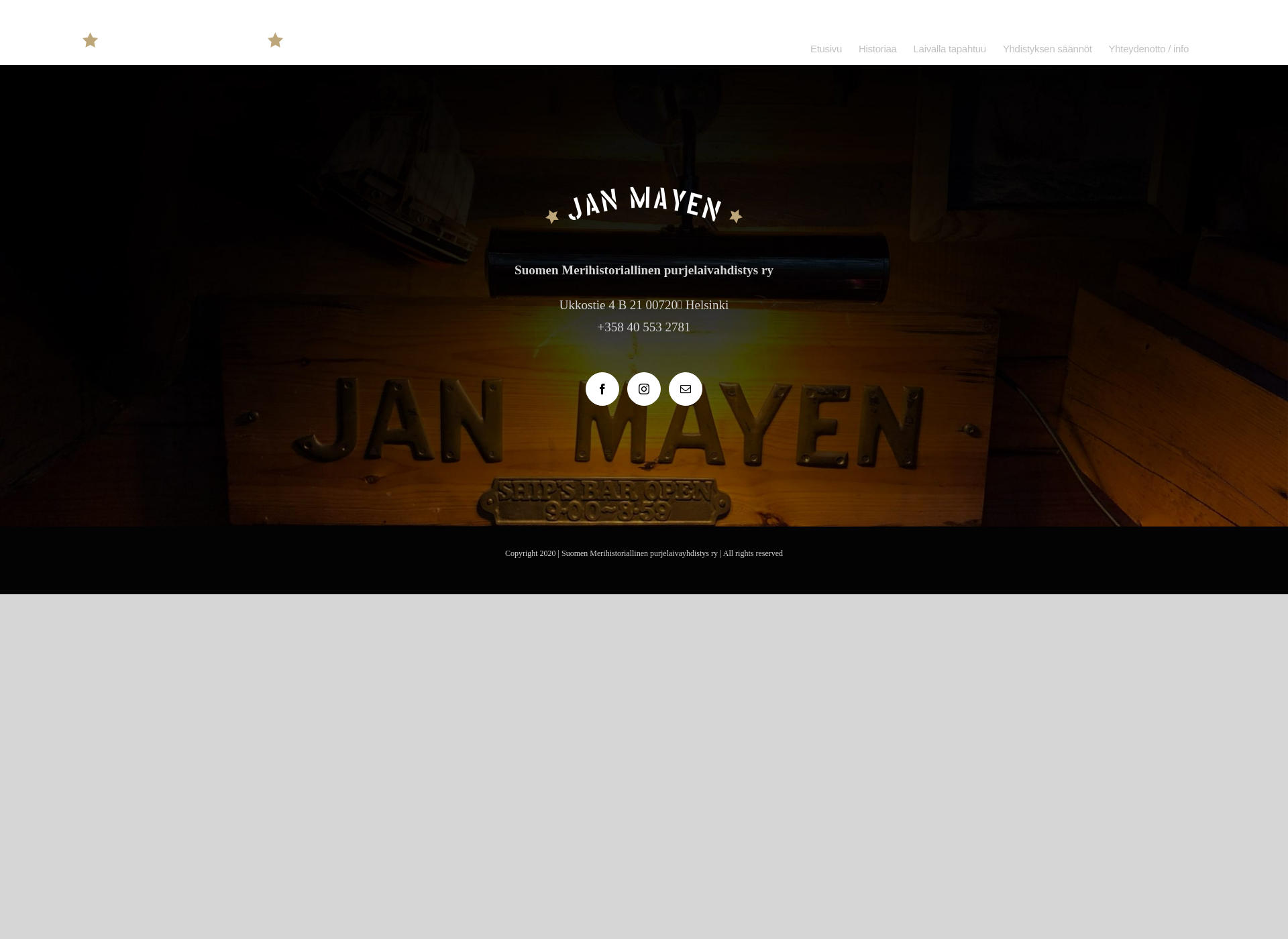 Screenshot for janmayen.fi