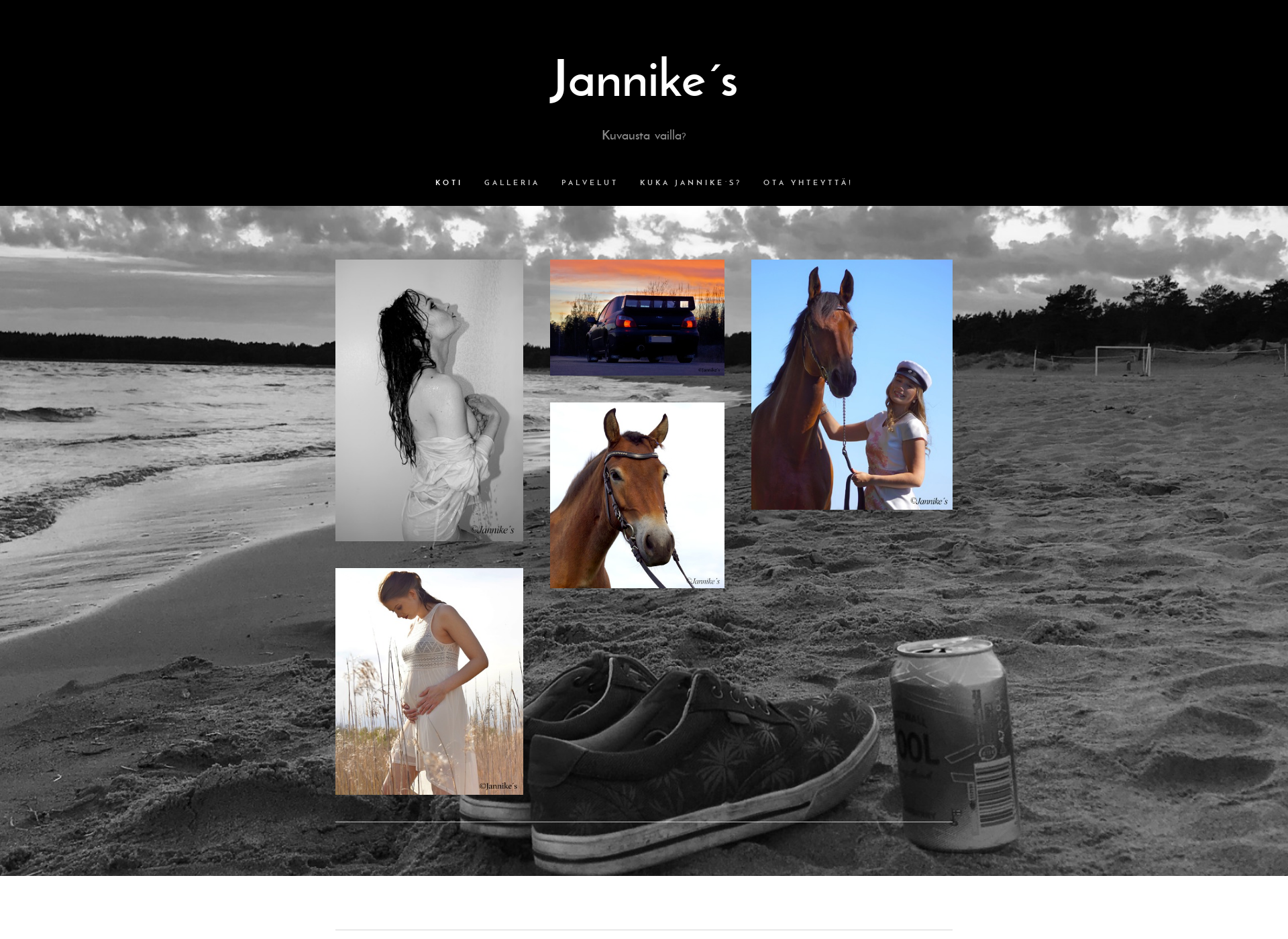 Screenshot for jannikes.fi