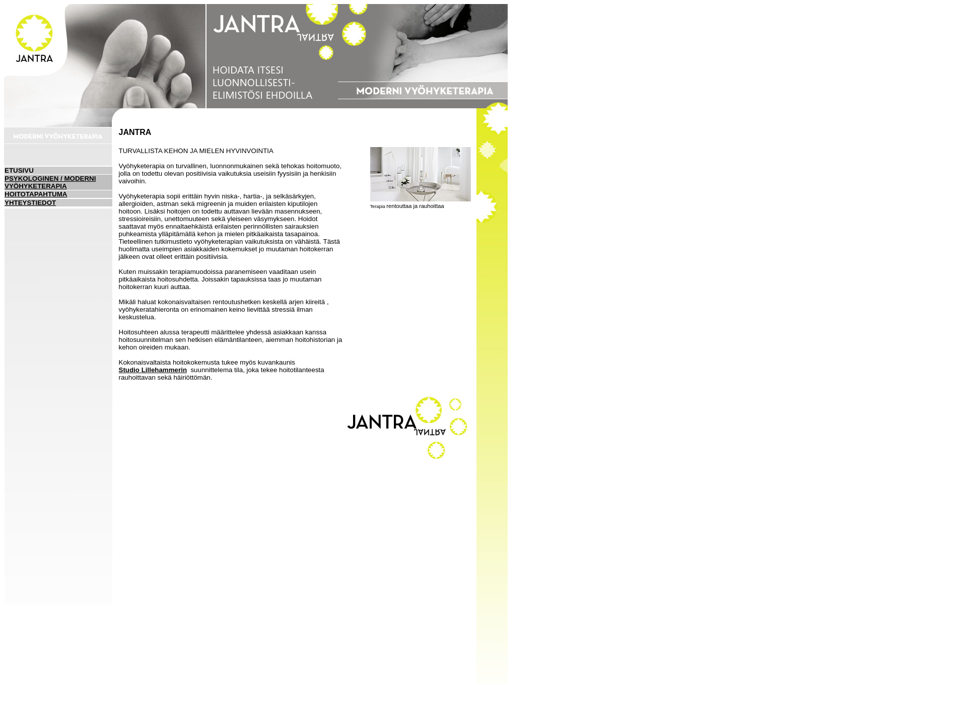 Screenshot for jantra.fi
