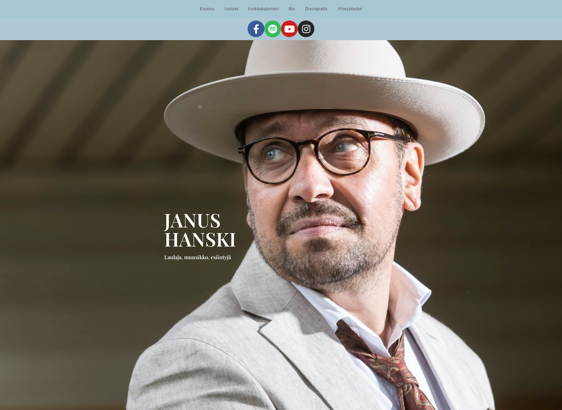 Screenshot for janushanski.com