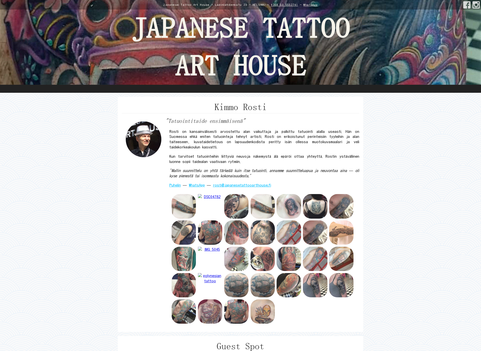 Screenshot for japanesetattooarthouse.fi