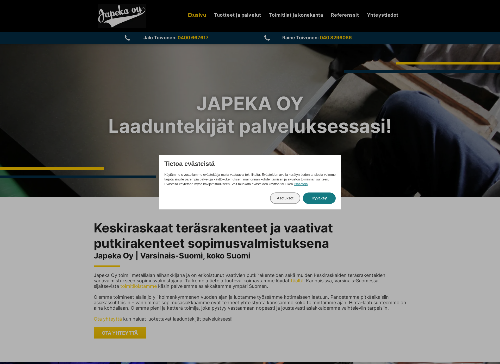 Screenshot for japeka.fi