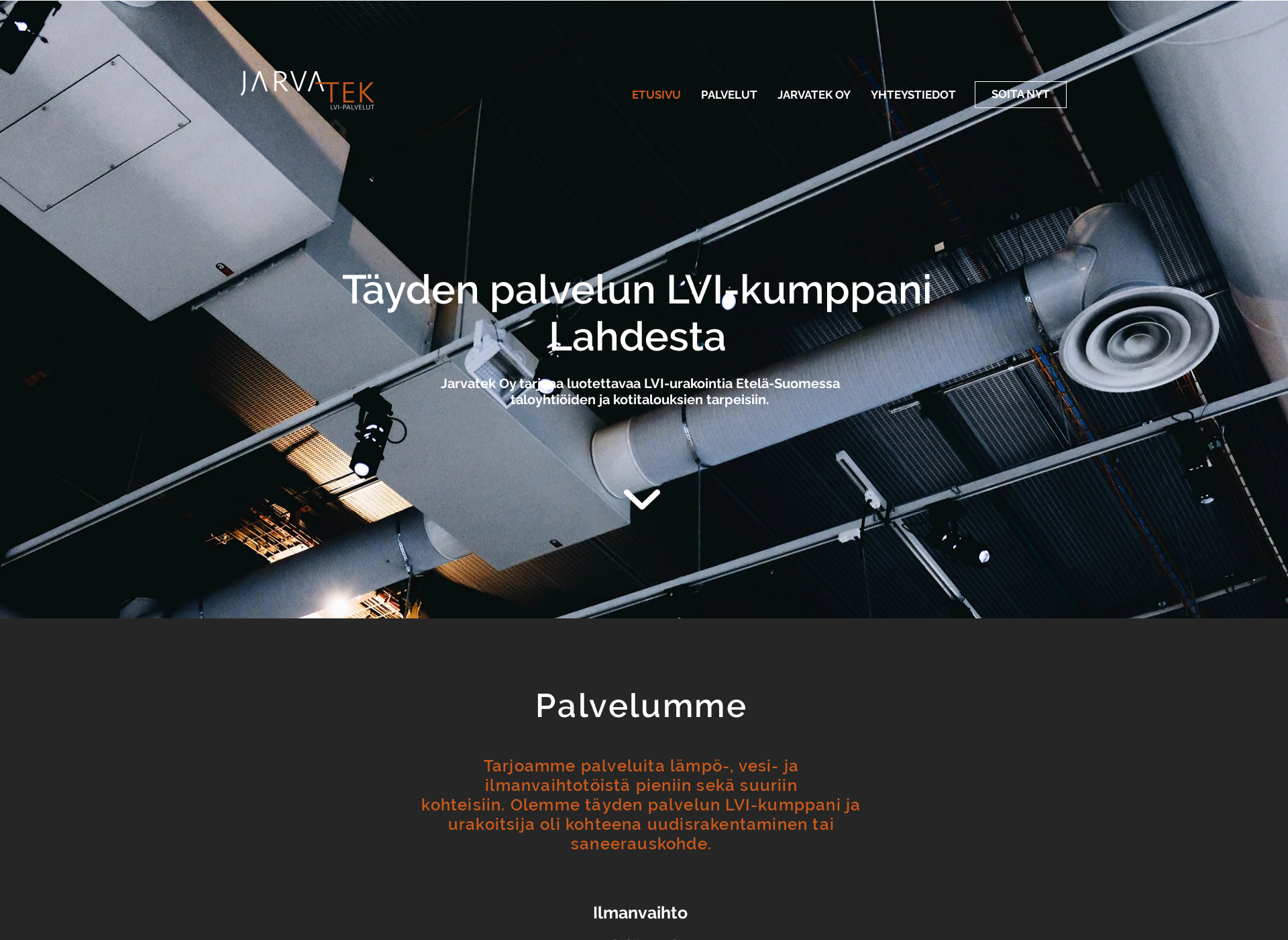 Screenshot for jarvatek.fi