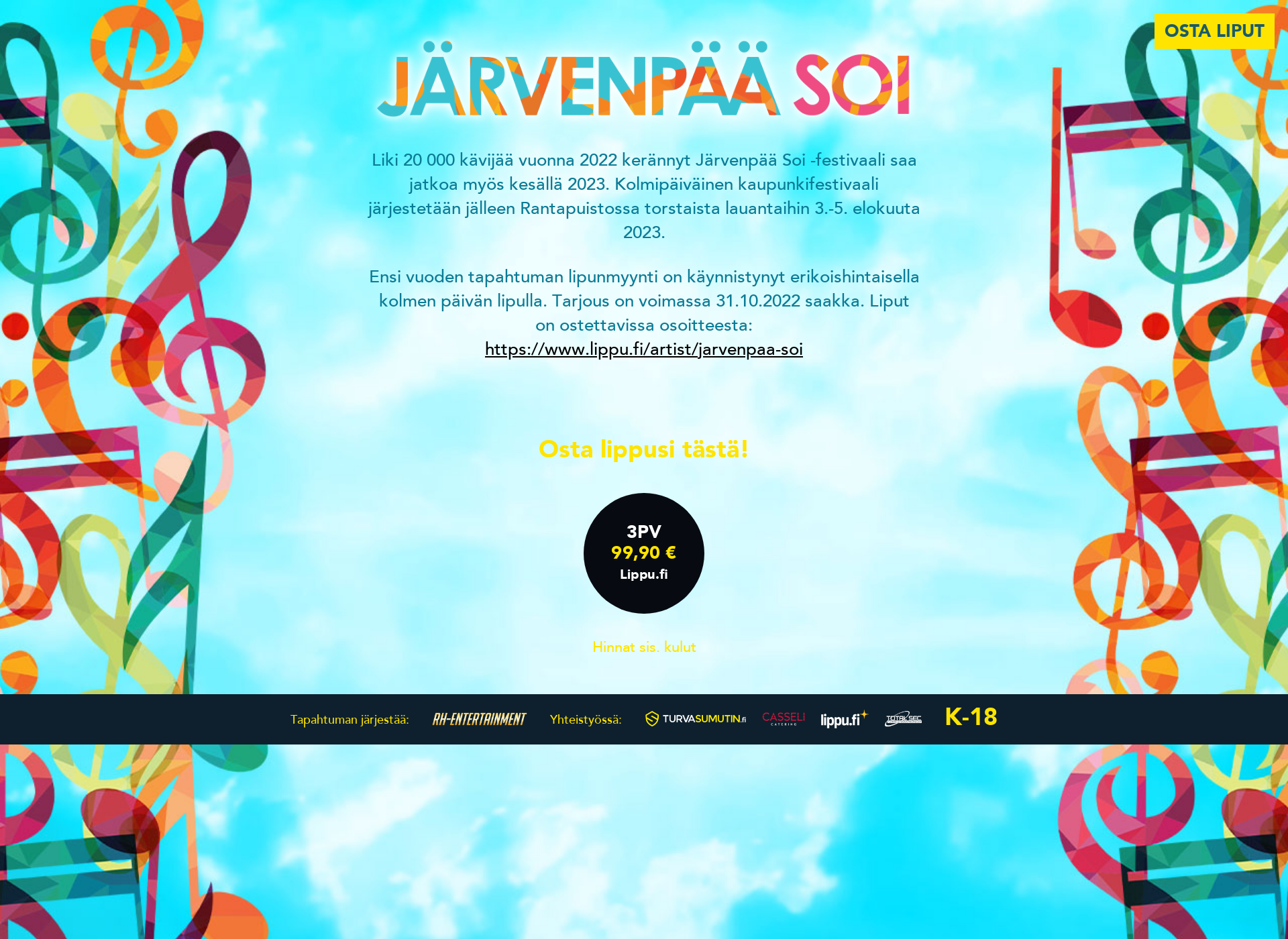 Screenshot for jarvenpaasoi.fi