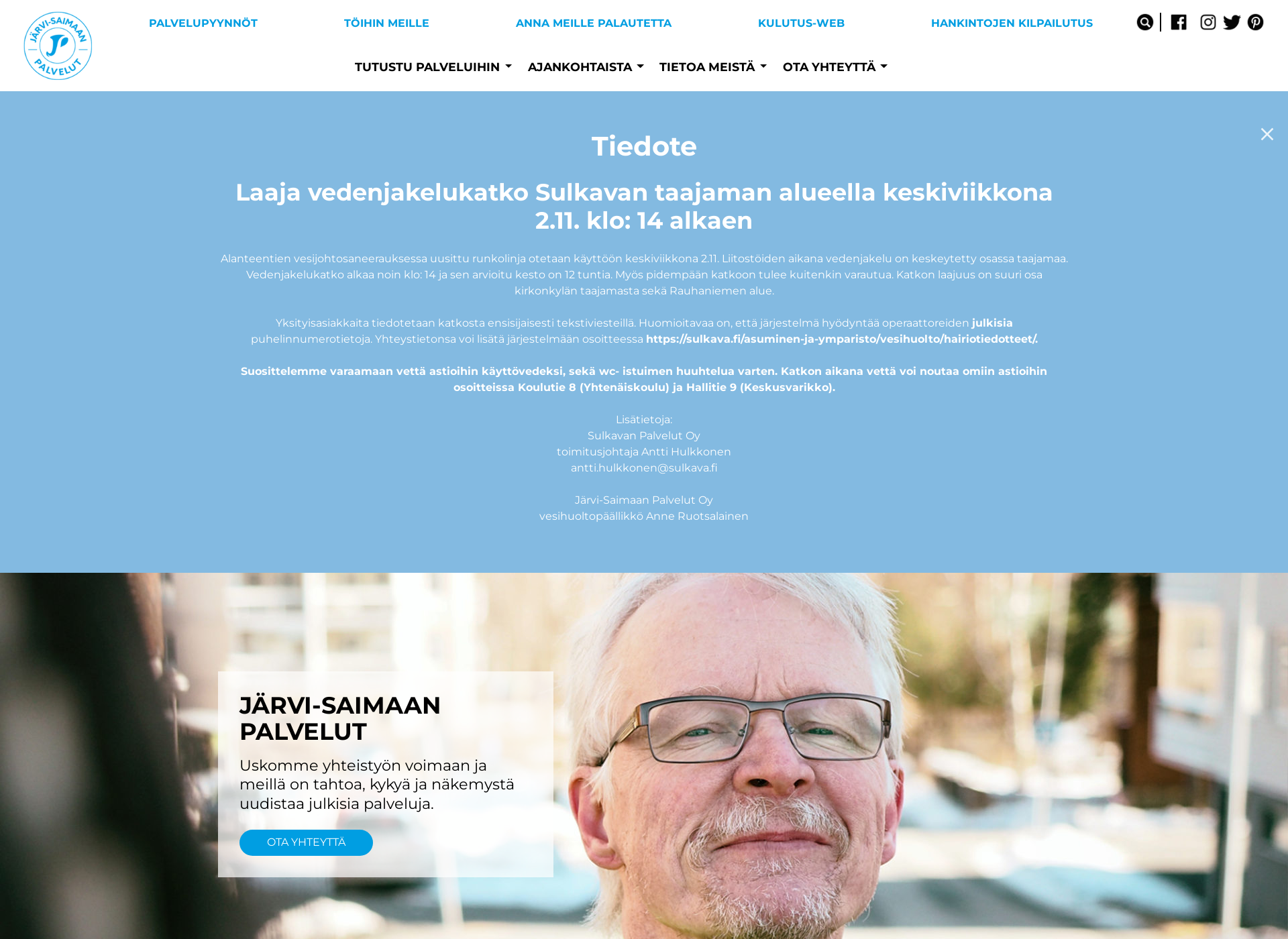 Screenshot for jarvisaimaanpalvelut.fi