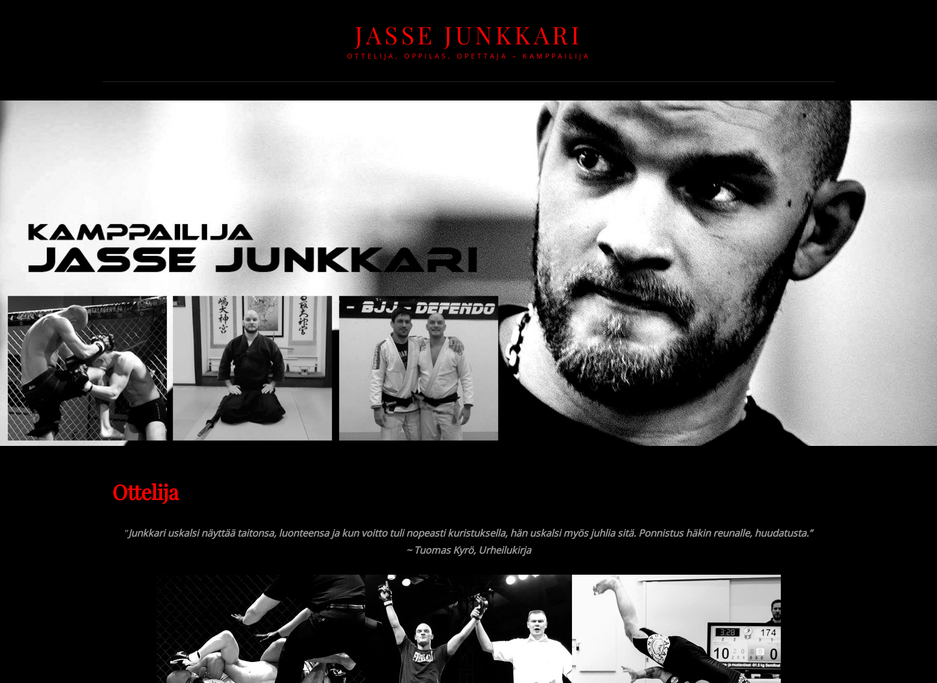 Screenshot for jassejunkkari.fi