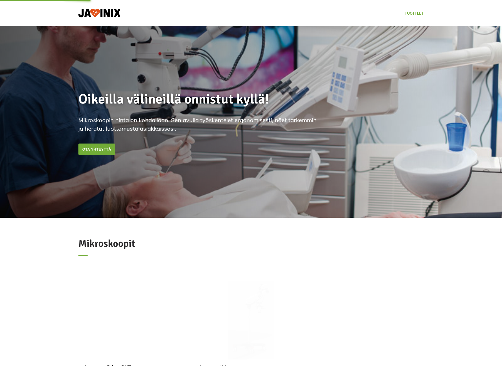 Screenshot for javinix.fi