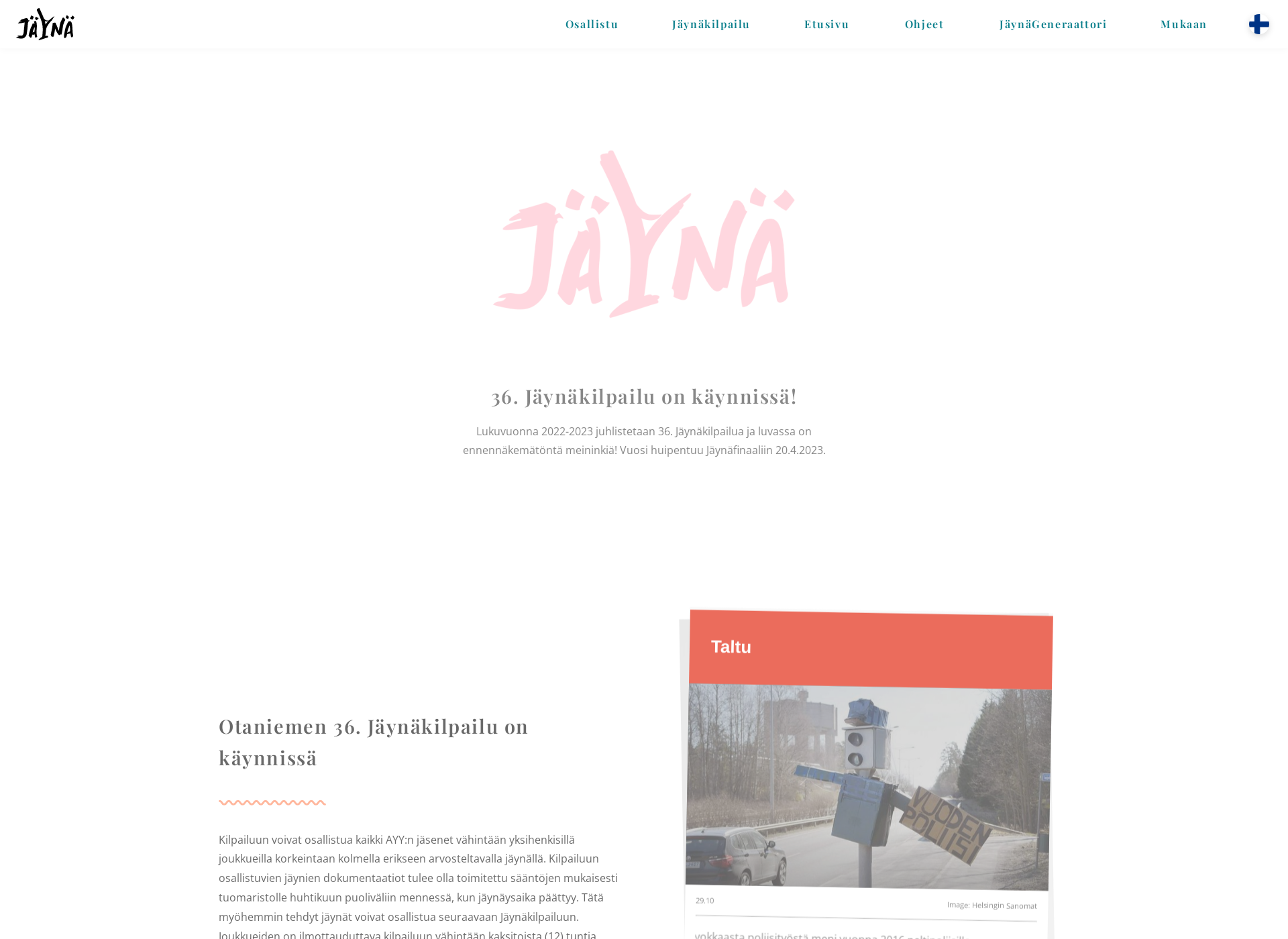 Screenshot for jayna.fi