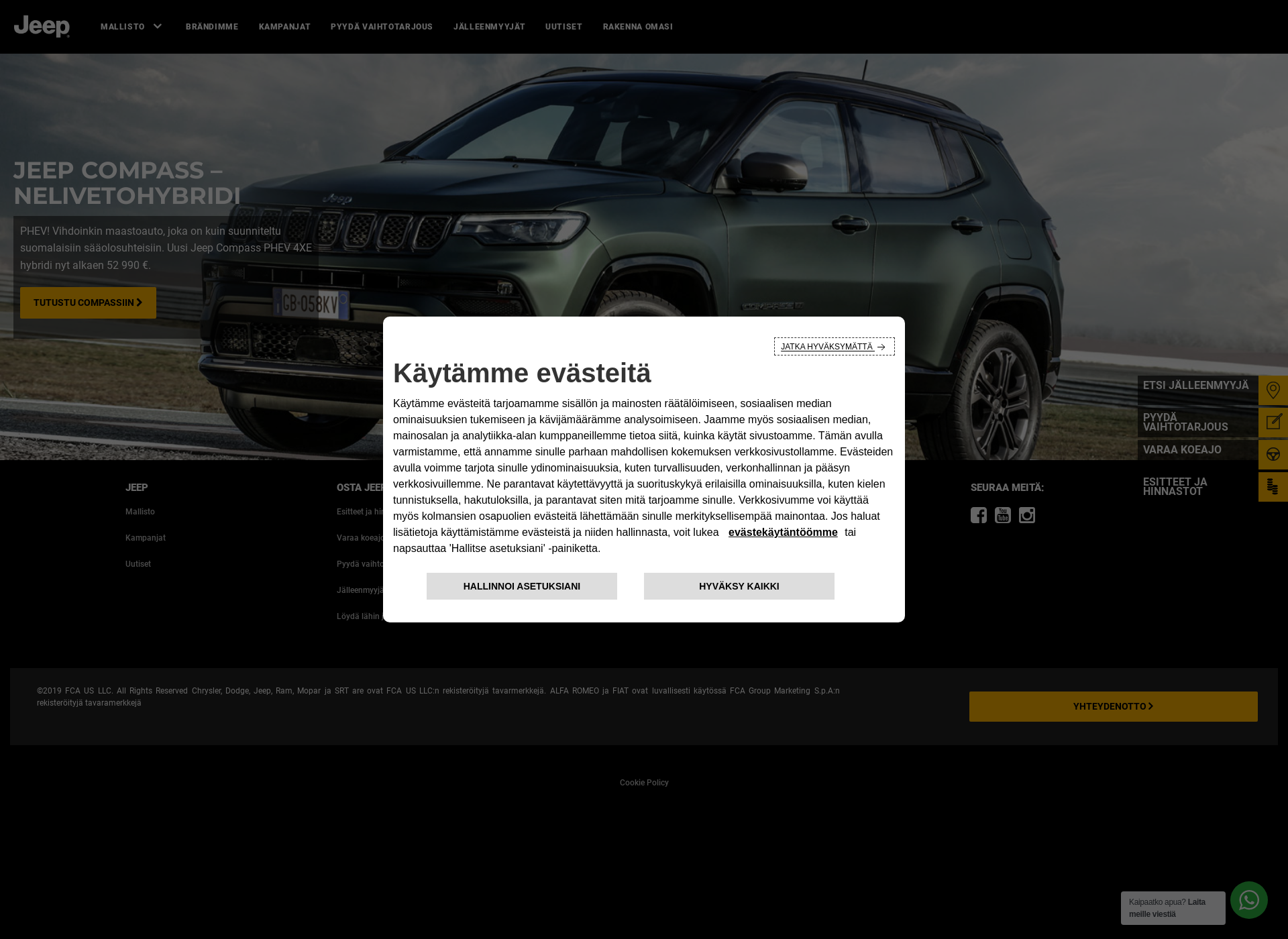 Screenshot for jeep.fi