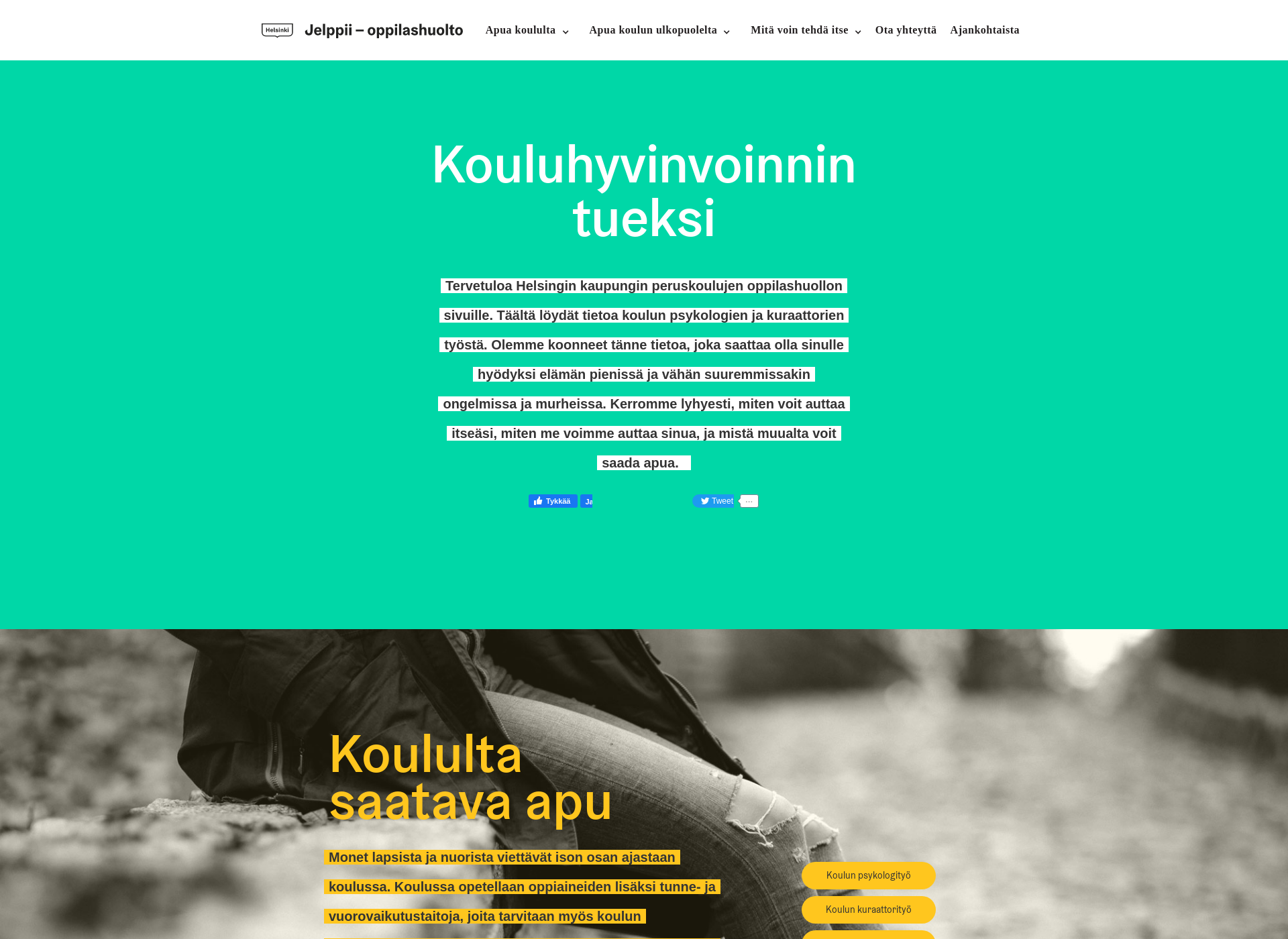 Screenshot for jelppii.fi