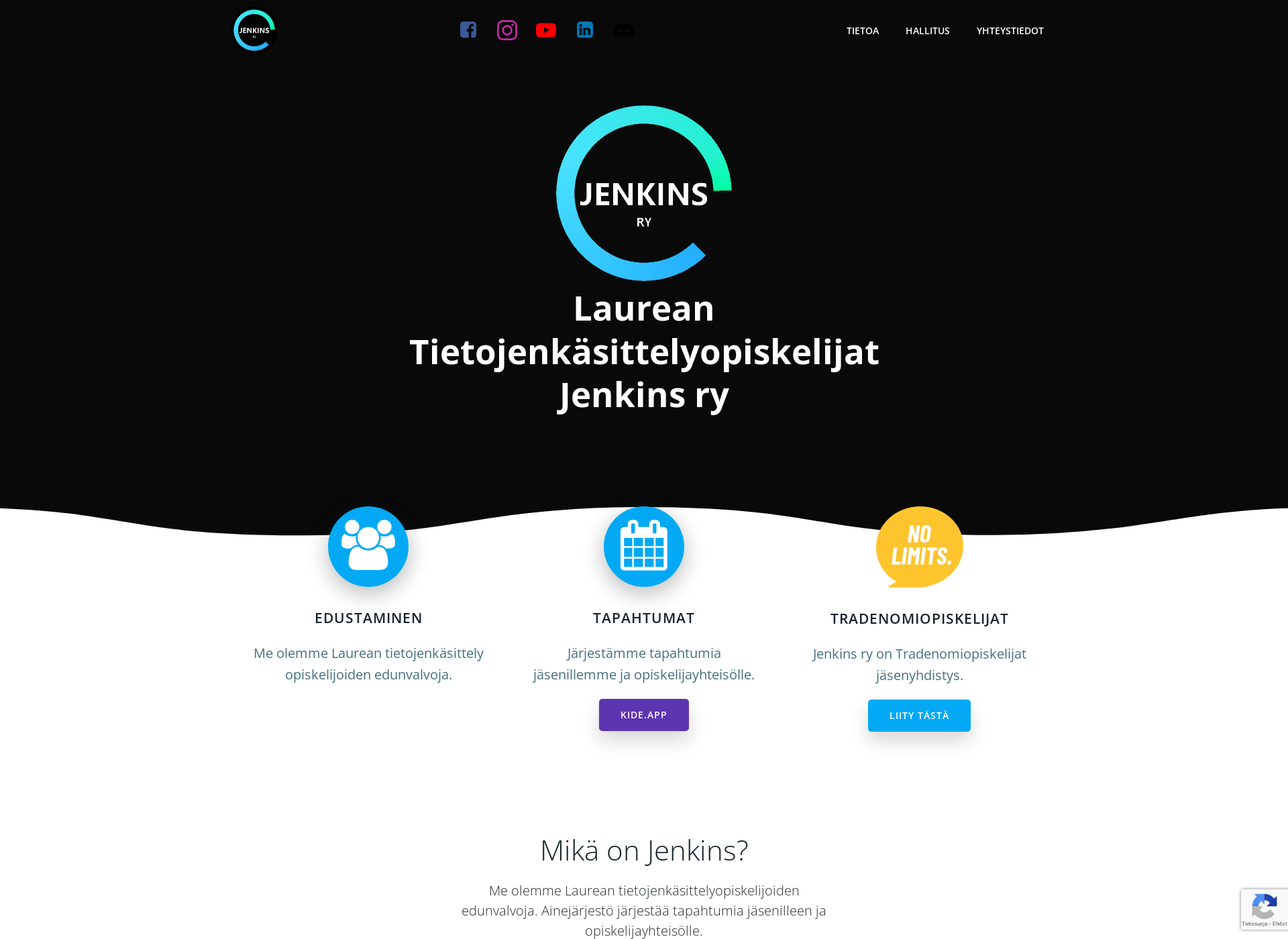 Skärmdump för jenkinsry.fi