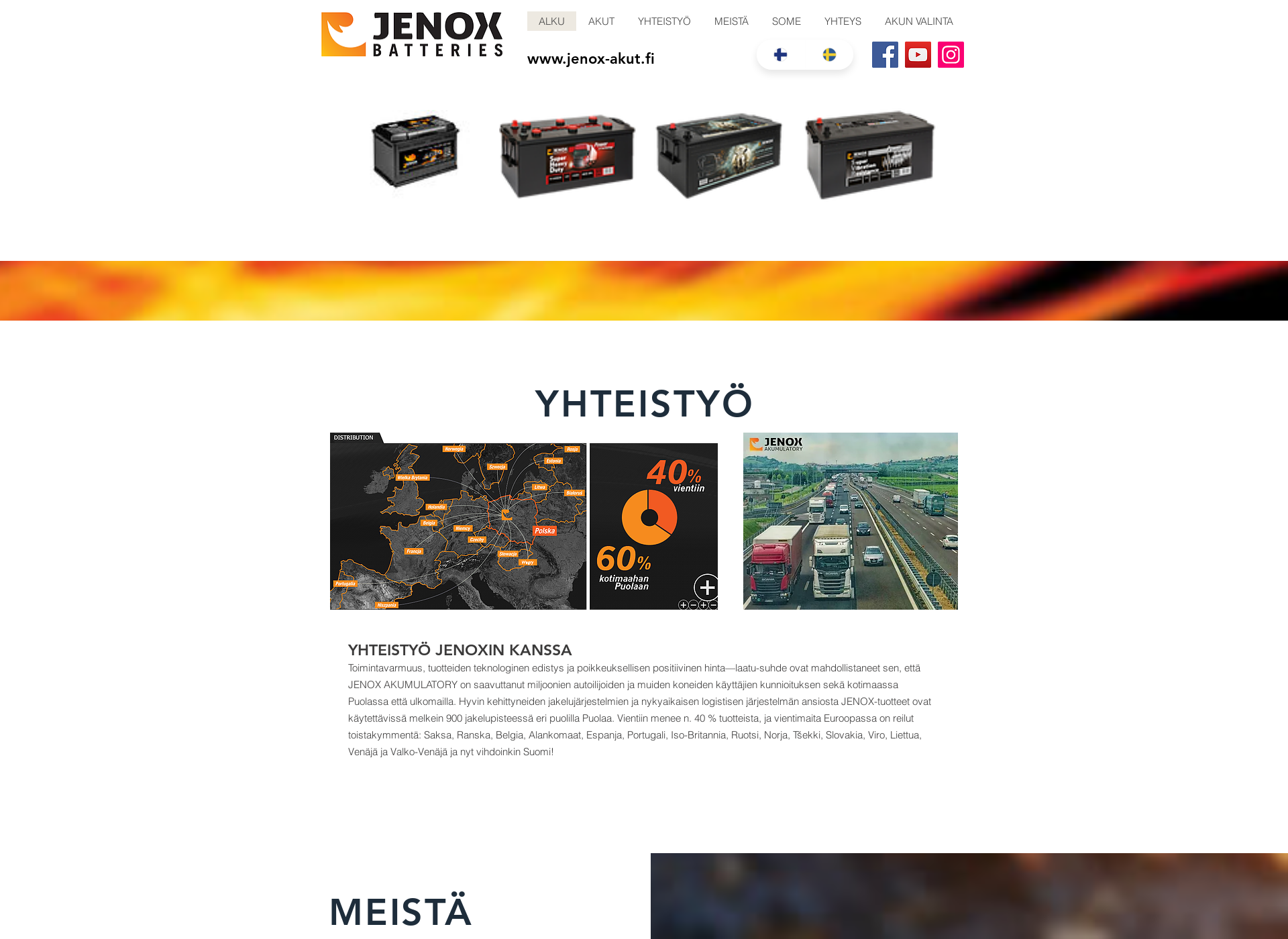 Skärmdump för jenox-akut.fi