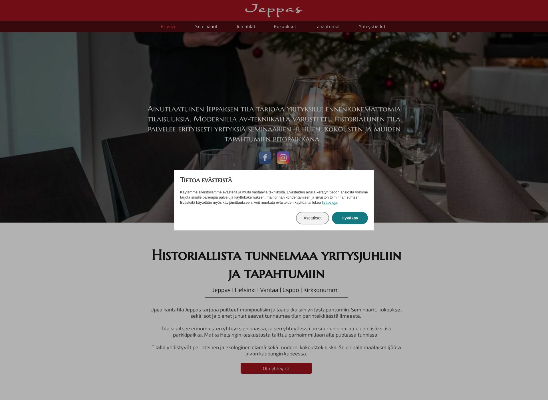 Screenshot for jeppas.fi