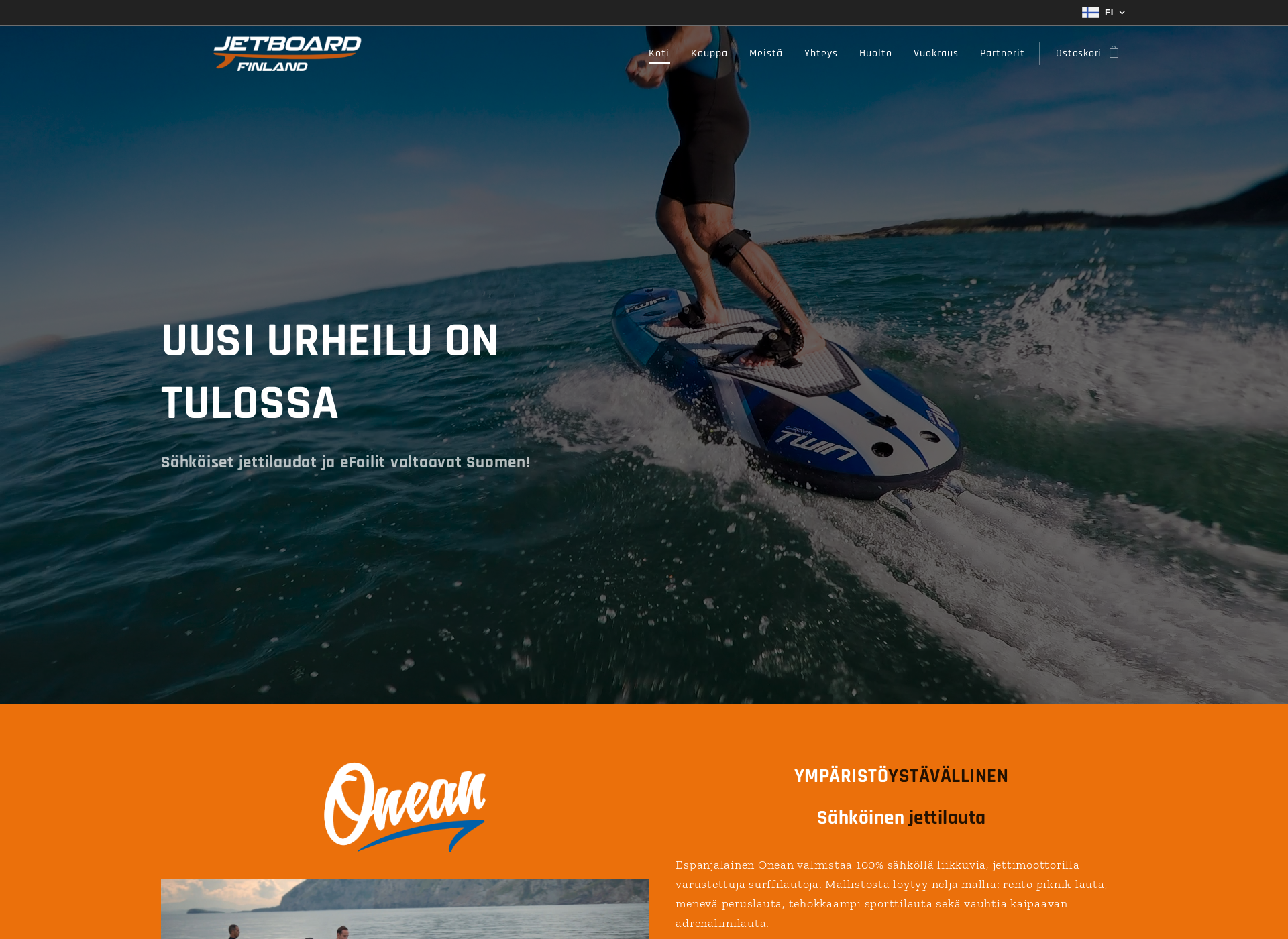 Screenshot for jetboard.fi