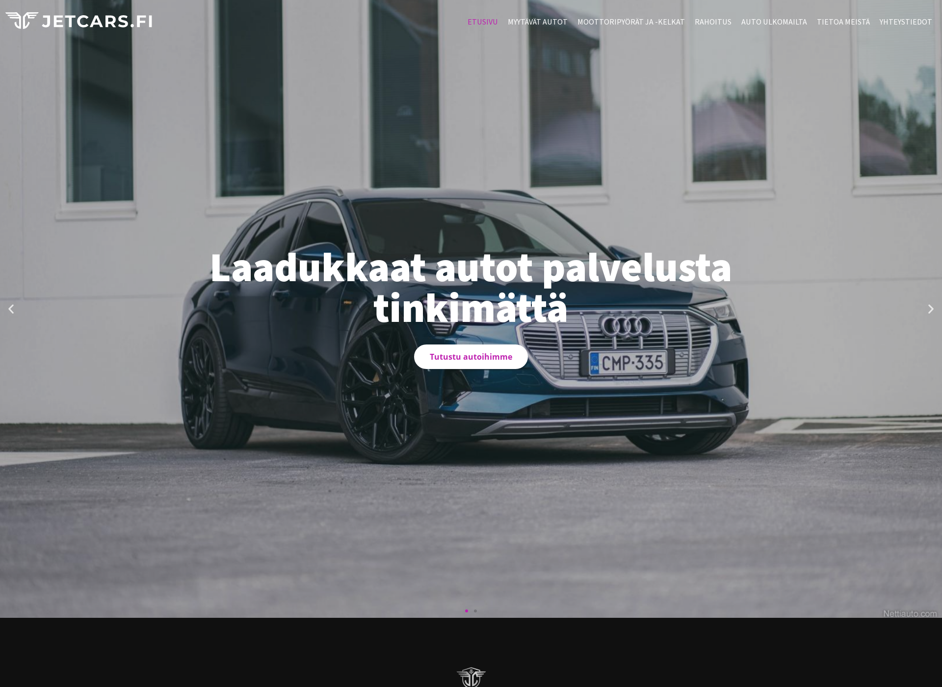 Näyttökuva jetcars.fi