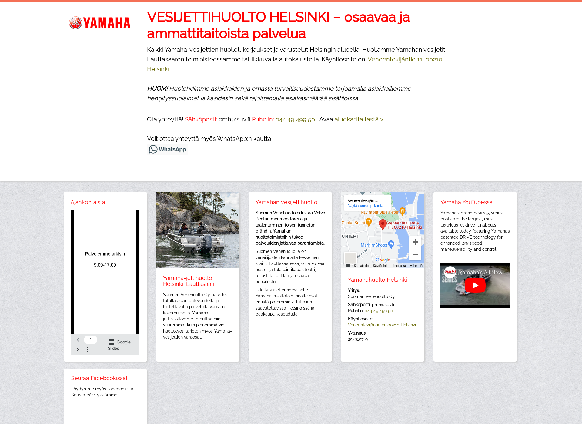 Screenshot for jettihuolto.fi