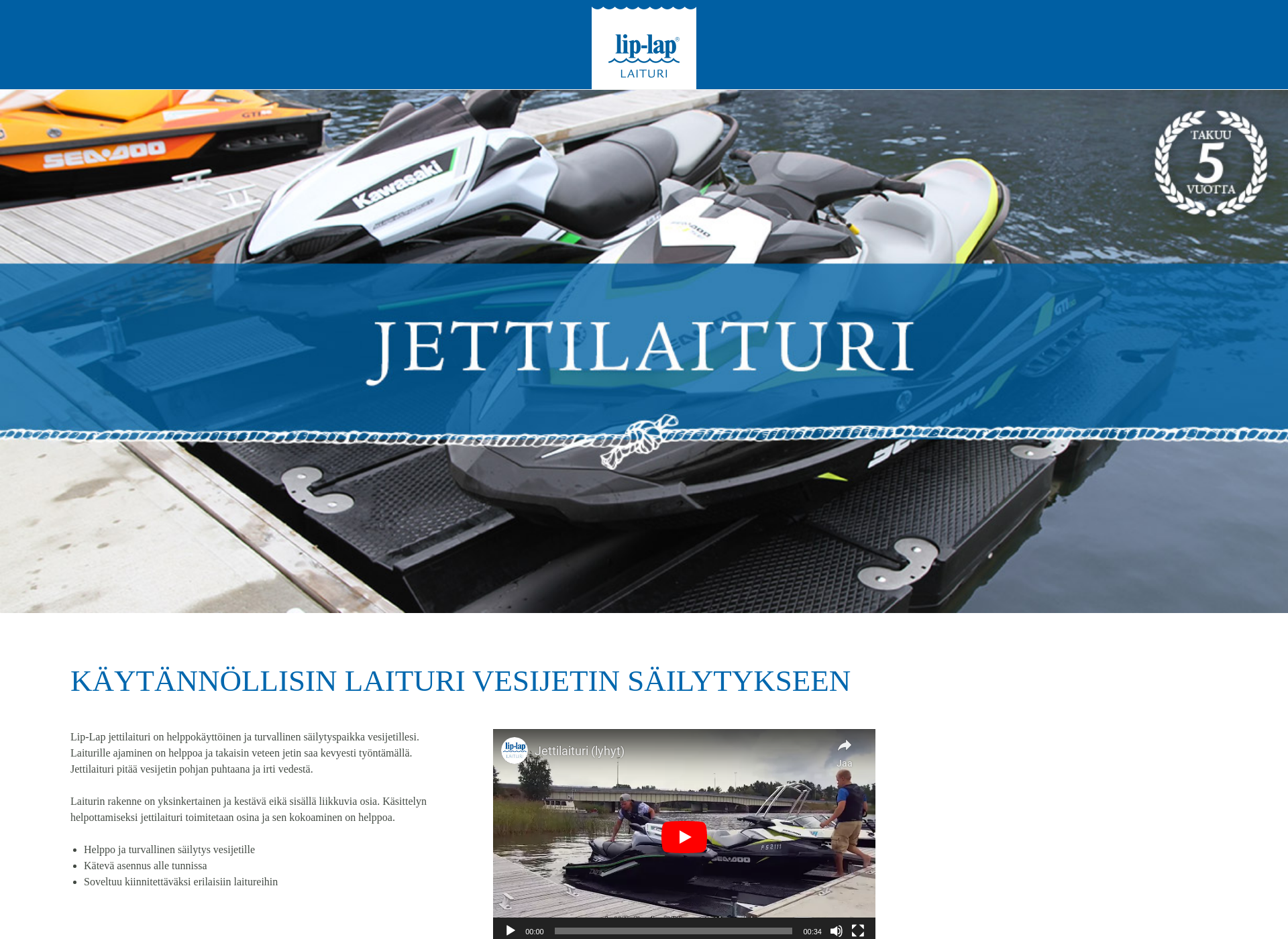 Screenshot for jettilaituri.fi