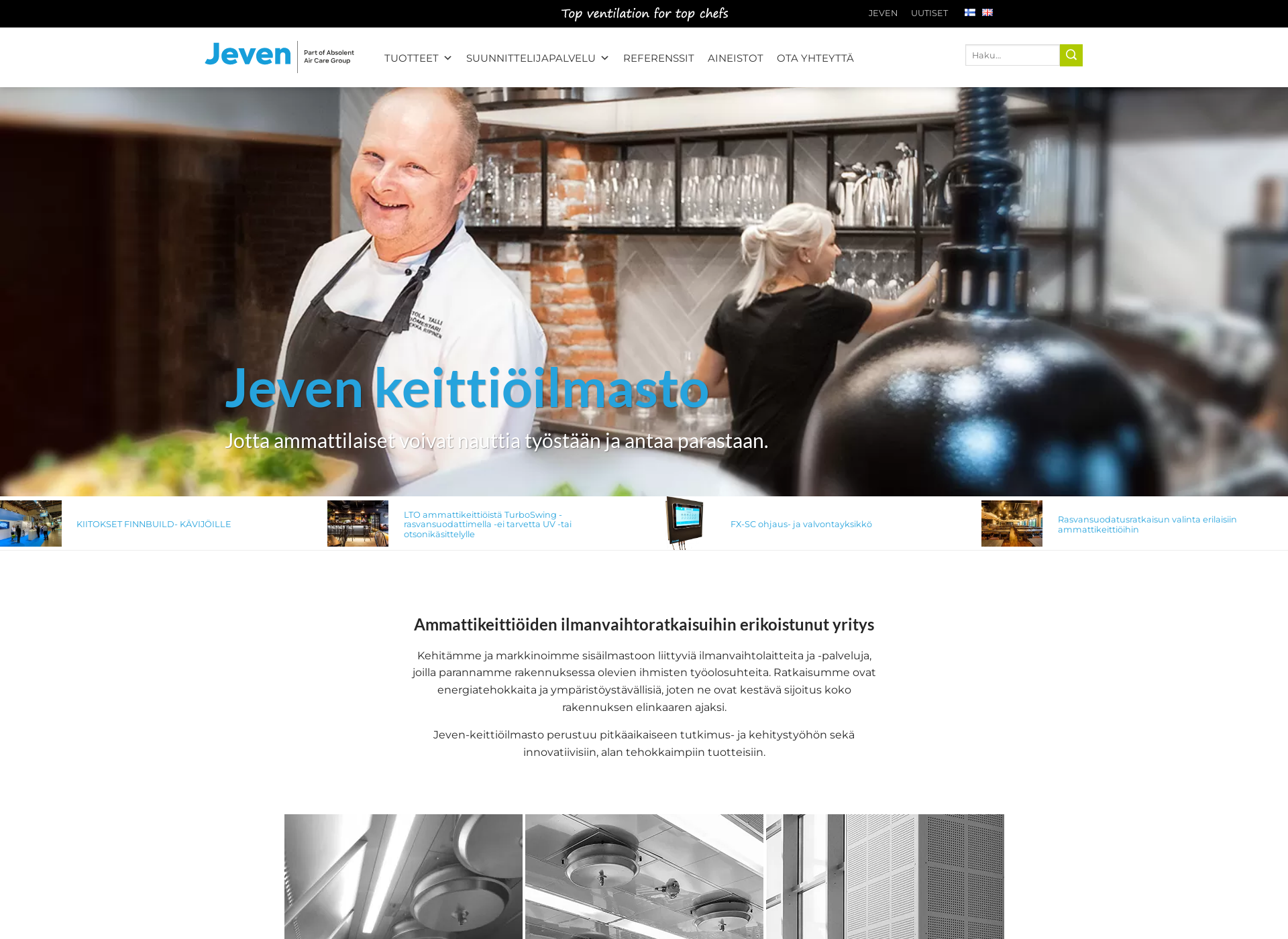 Screenshot for jeven.fi