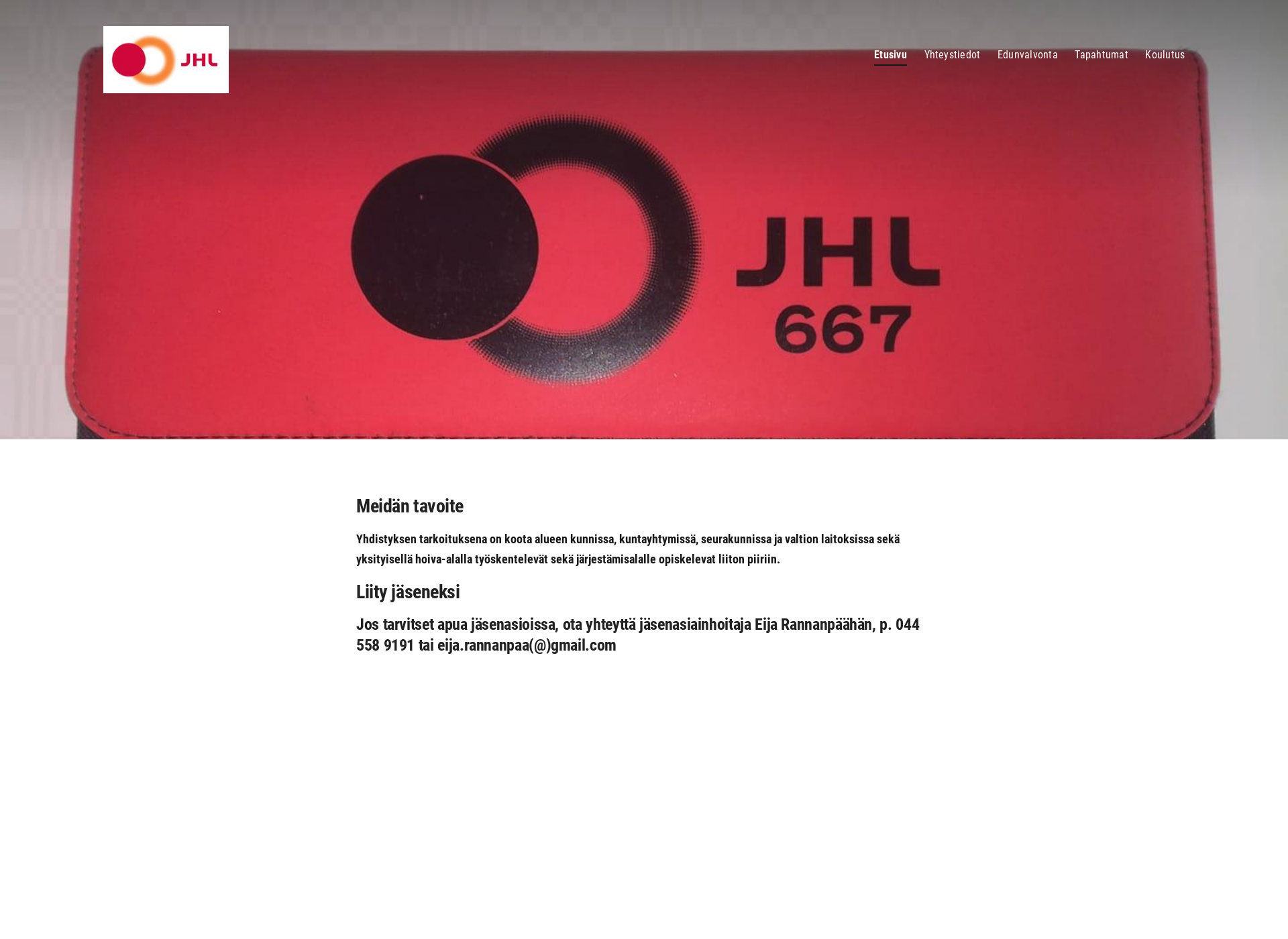 Skärmdump för jhl667.fi