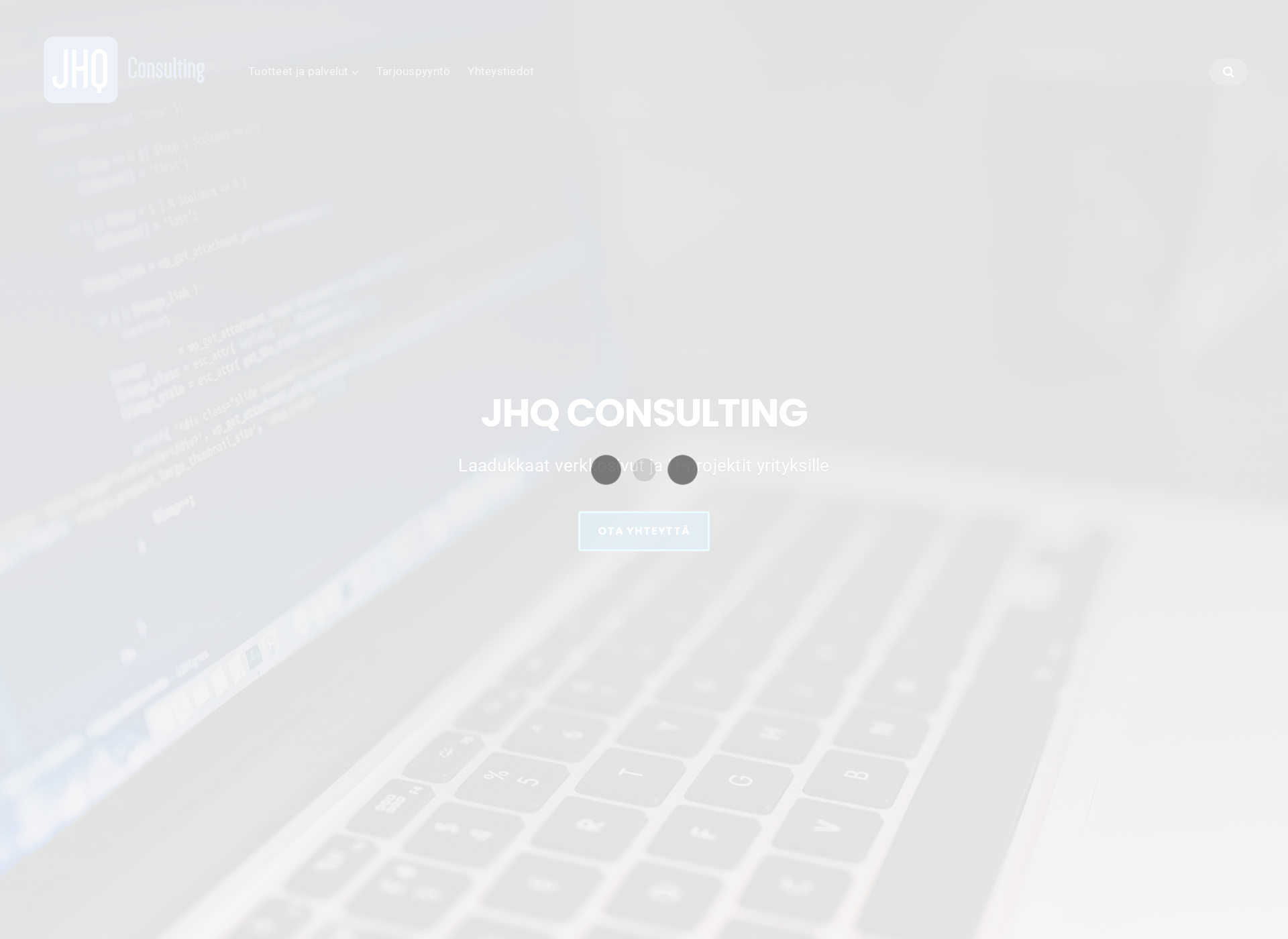 Screenshot for jhq.fi