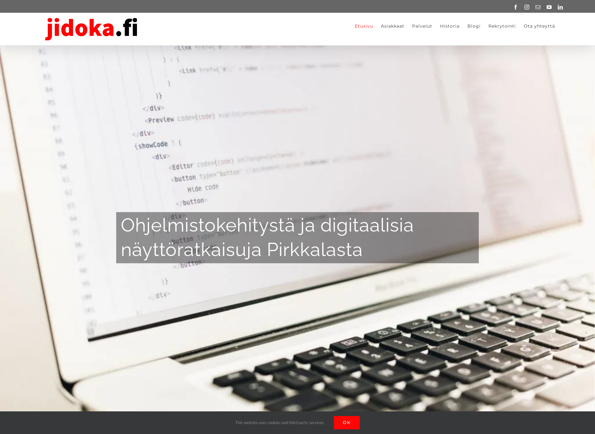 Screenshot for jidoka.fi
