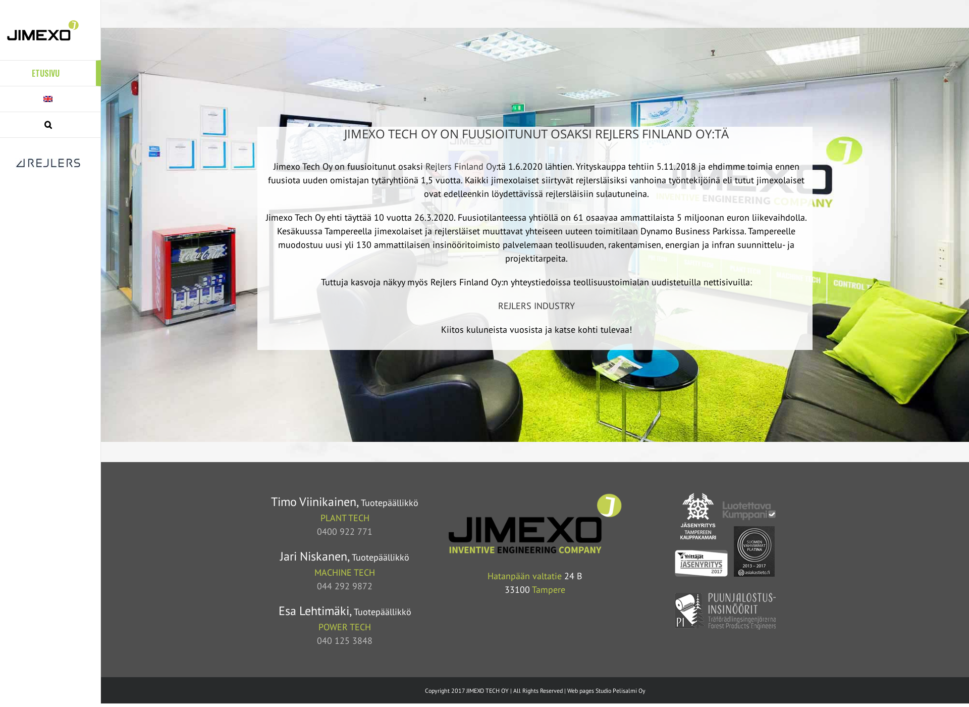 Screenshot for jimexo.fi