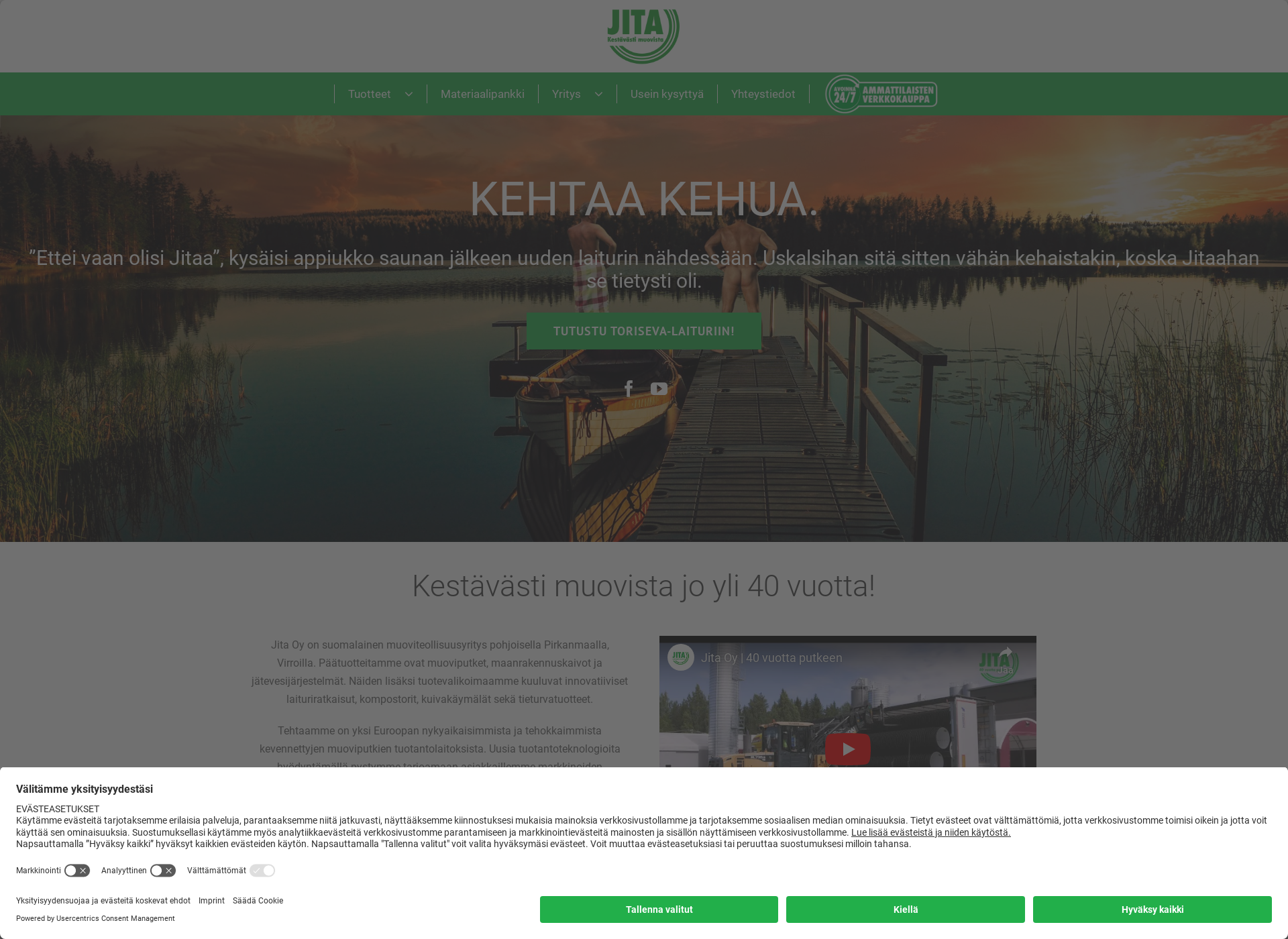 Screenshot for jita.fi
