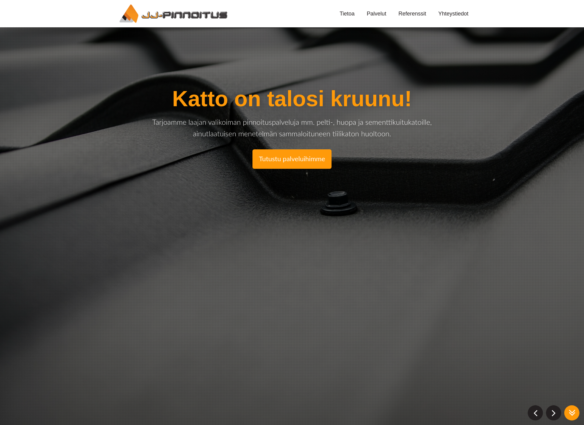 Screenshot for jj-pinnoitus.fi