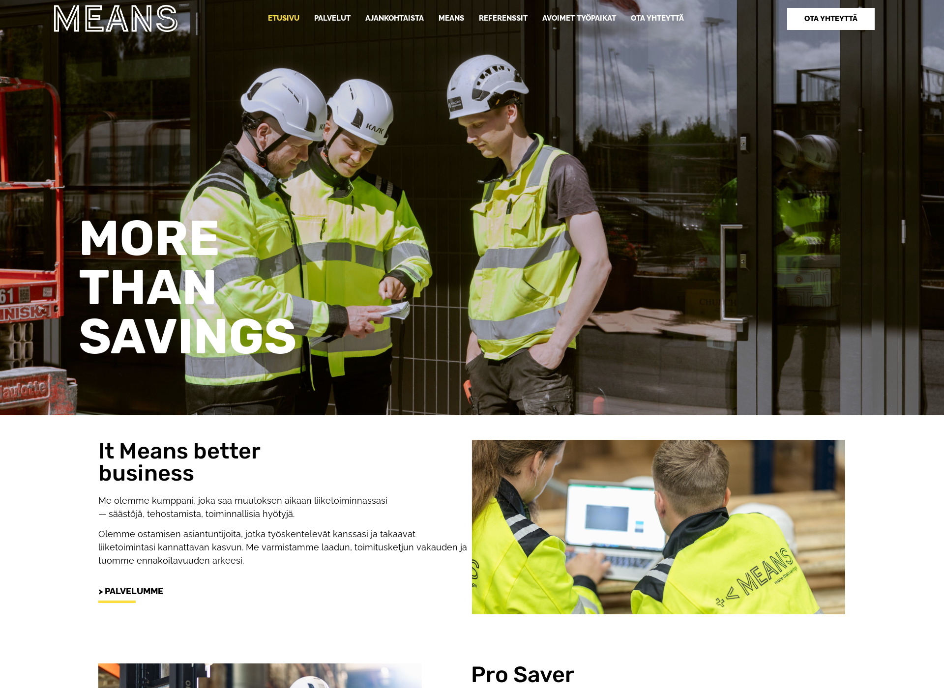 Screenshot for jk-savings.fi