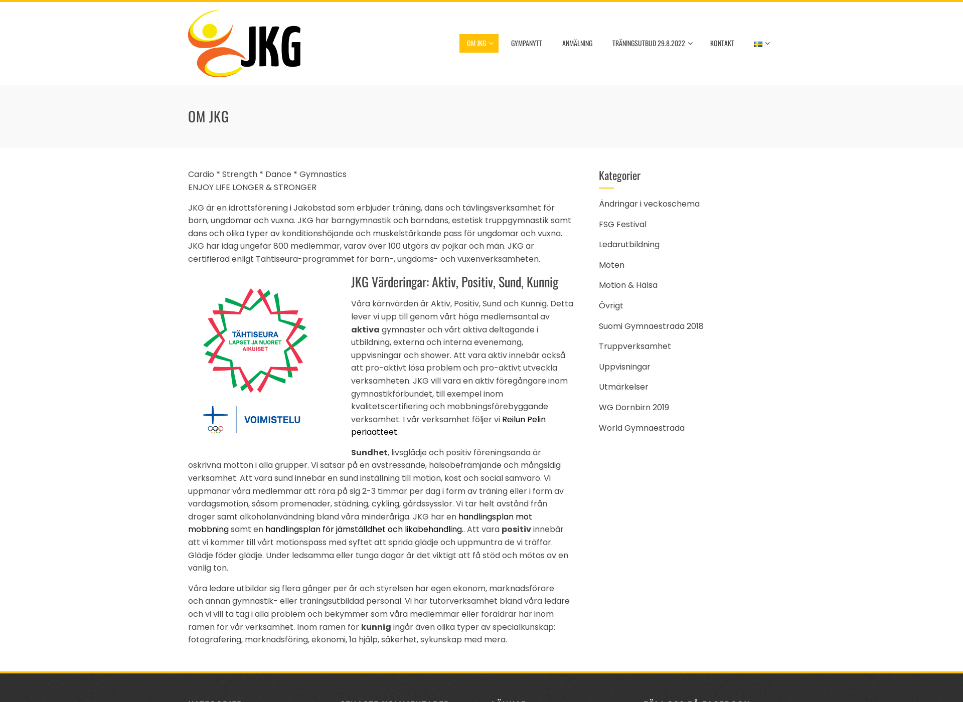 Screenshot for jkg.fi