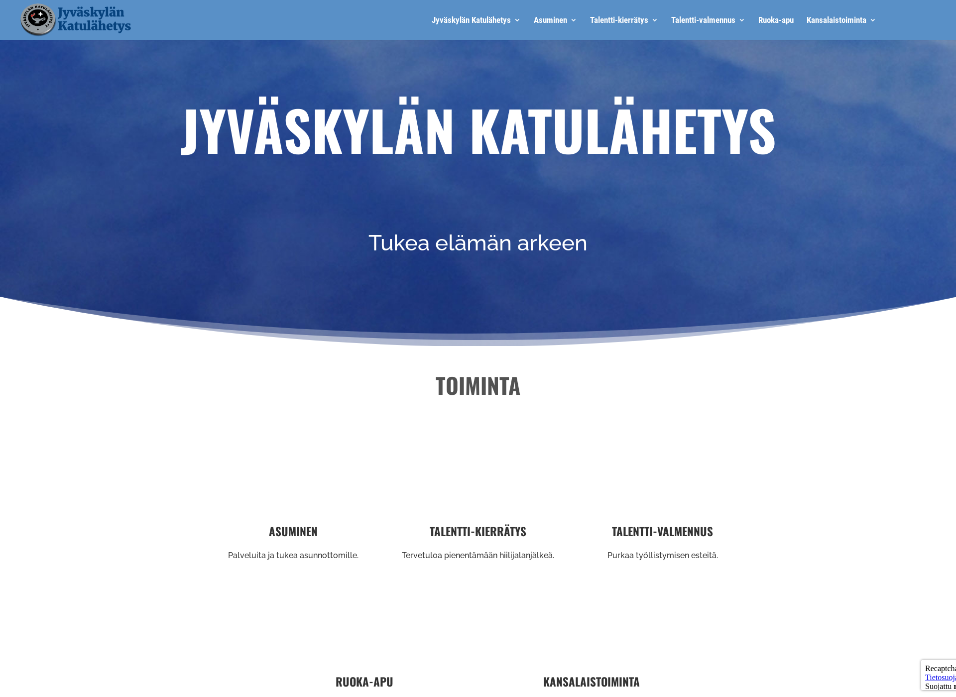 Skärmdump för jklkl.fi