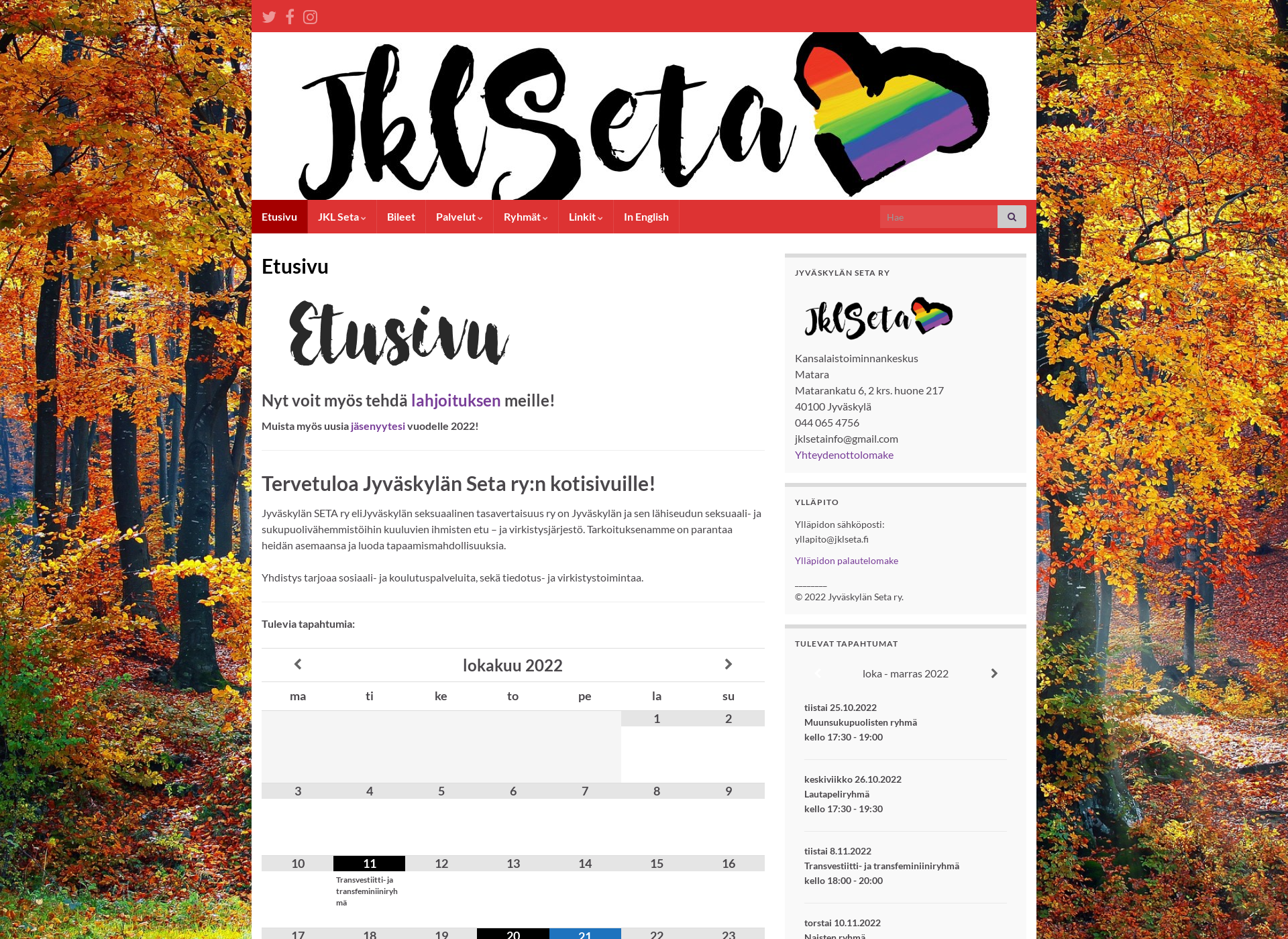 Screenshot for jklseta.fi