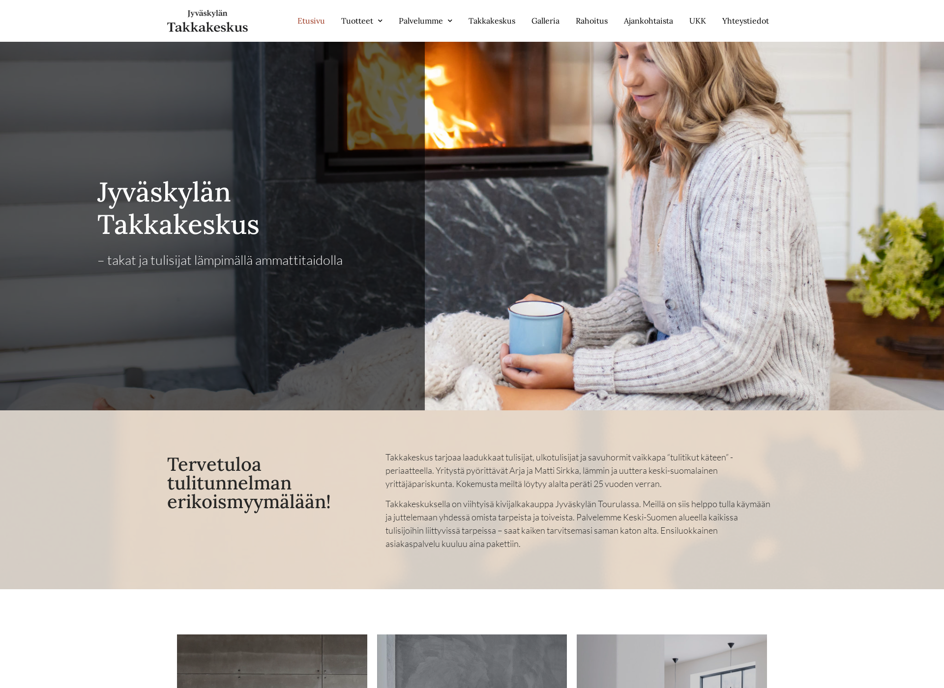 Screenshot for jkltakkakeskus.fi