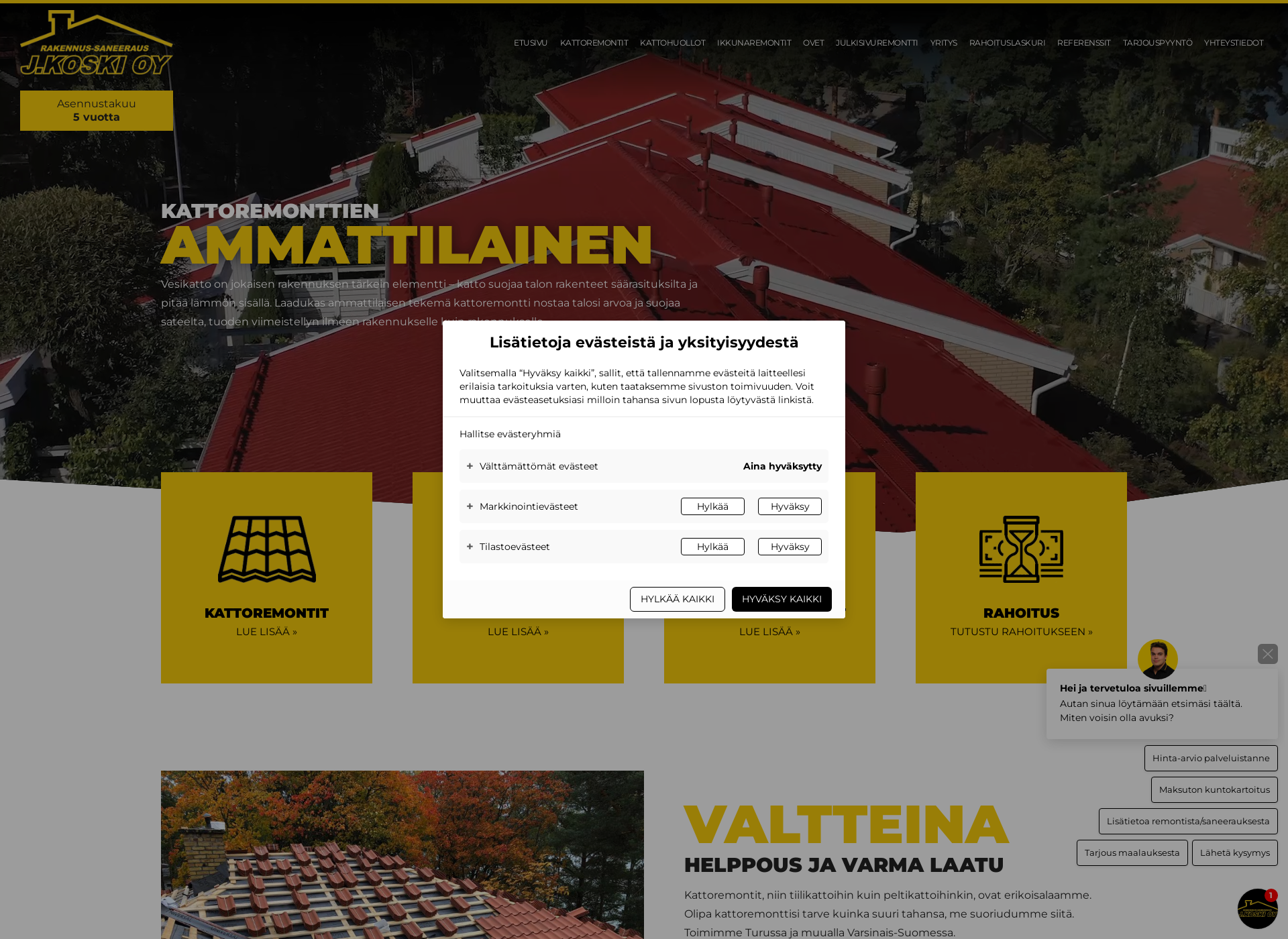 Screenshot for jkoski.fi