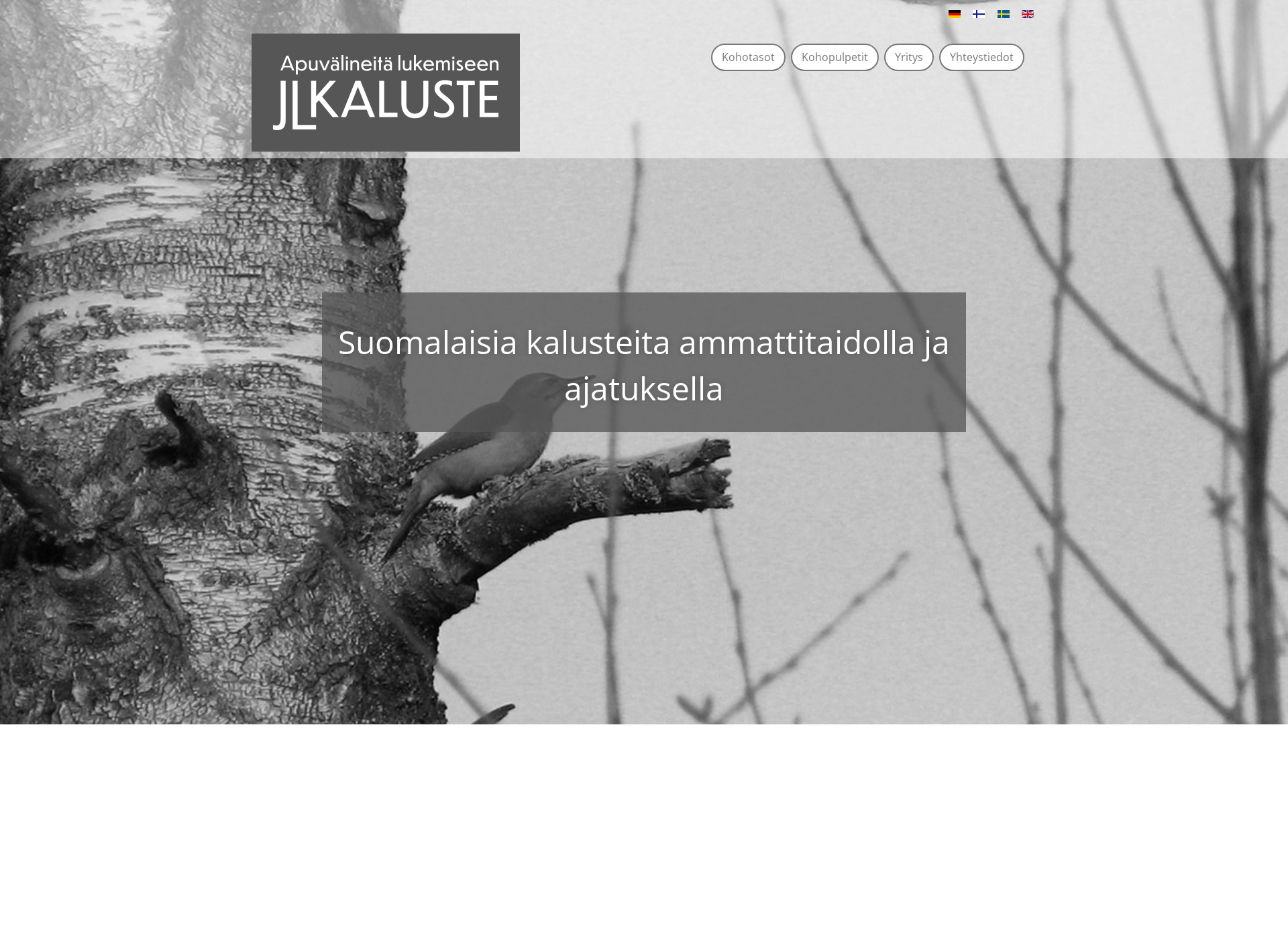 Skärmdump för jl-kaluste.fi