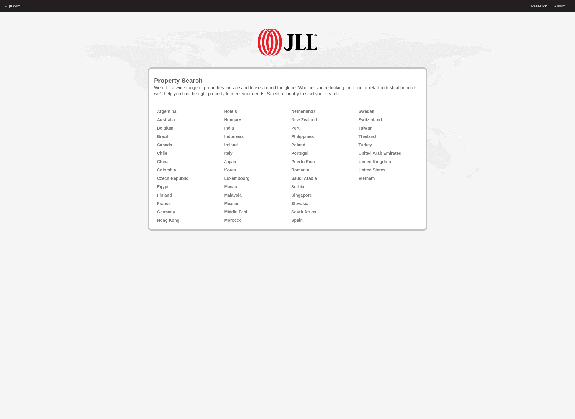 Screenshot for jllproperty.fi