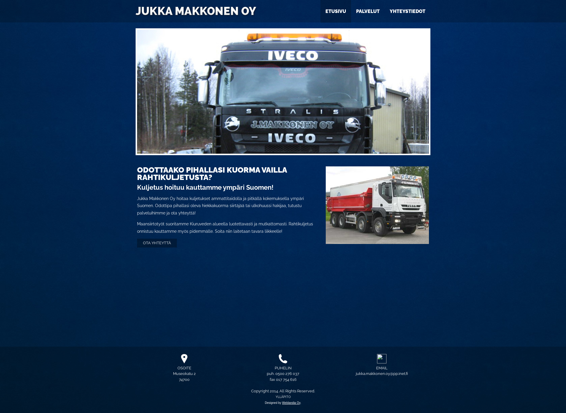 Skärmdump för jmakkonenoy.fi