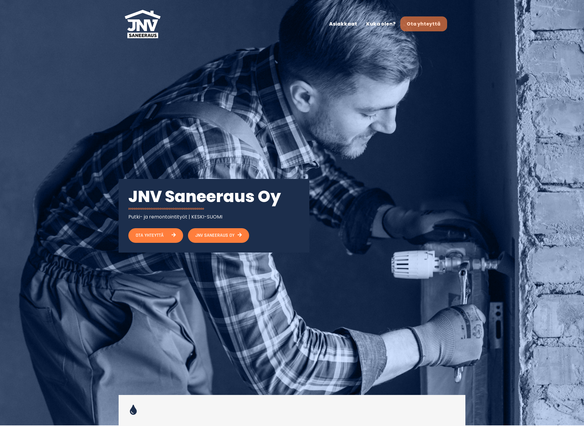 Screenshot for jnvsaneeraus.fi