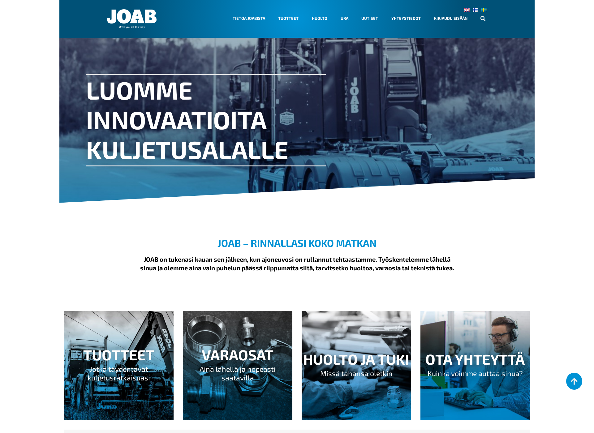 Screenshot for joab.fi