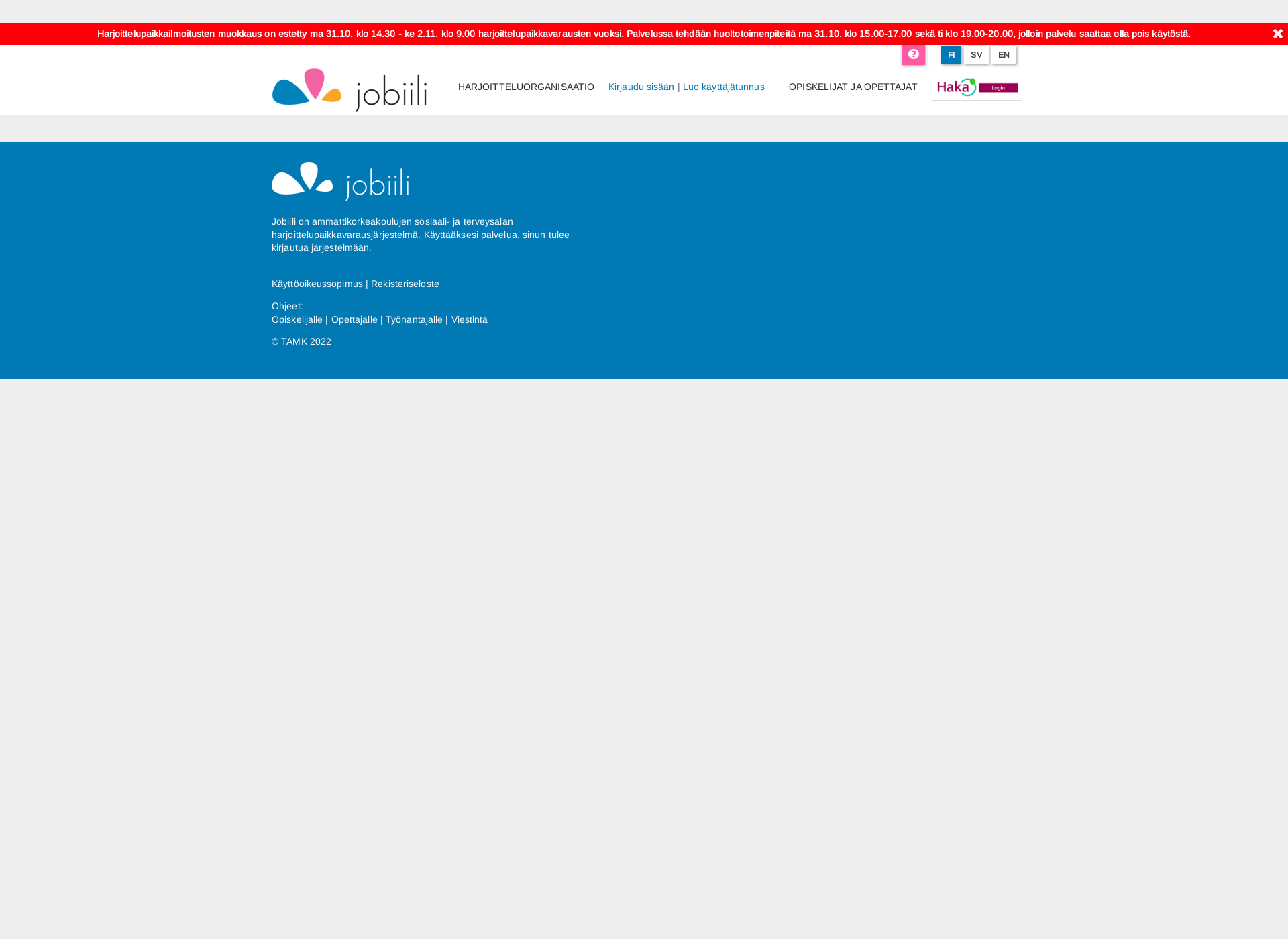Screenshot for jobiili.fi