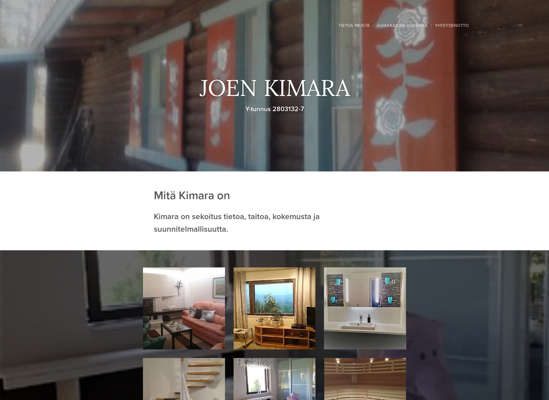 Screenshot for joenkimara.fi