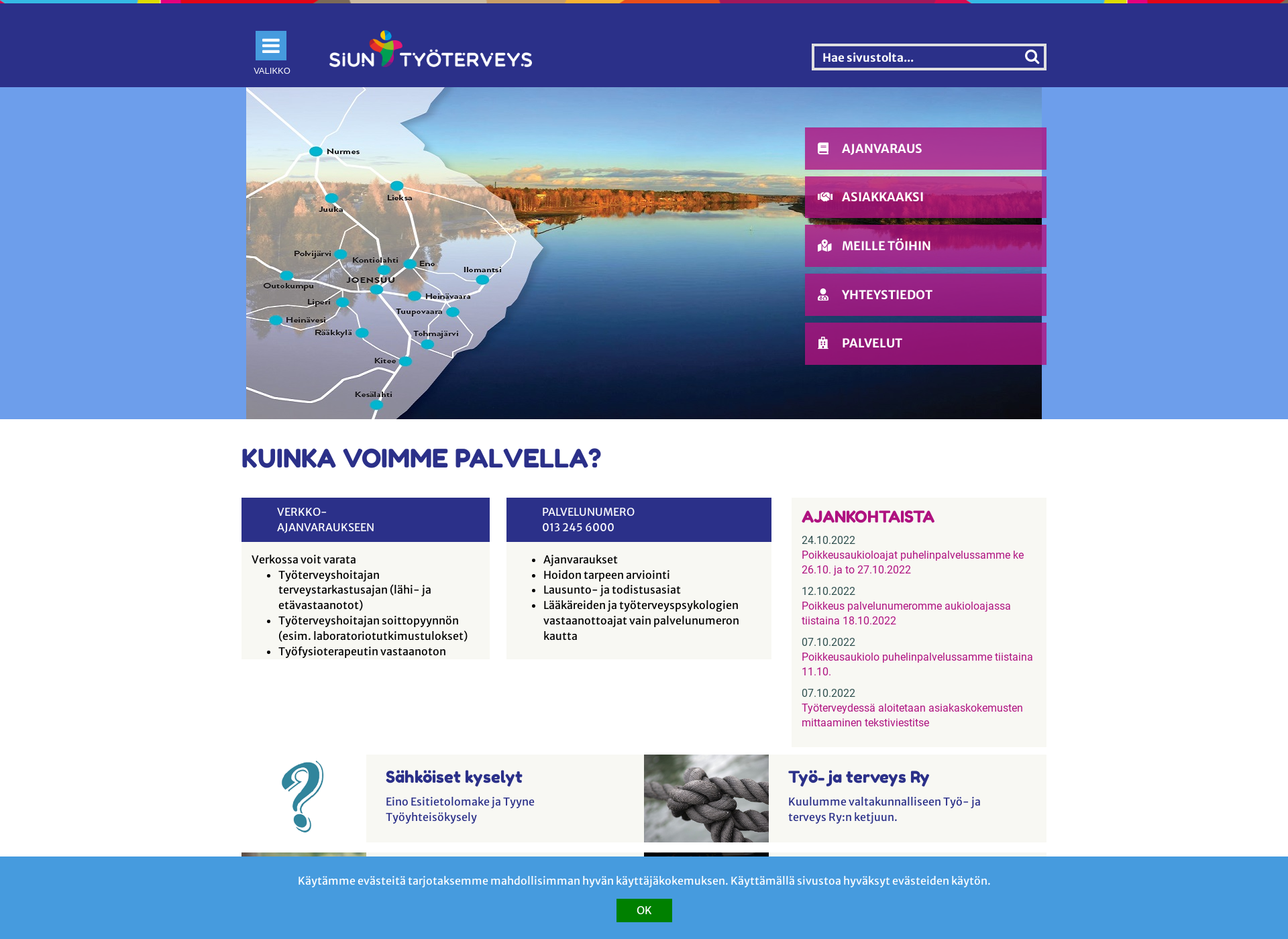 Screenshot for joensuuntyoterveys.fi