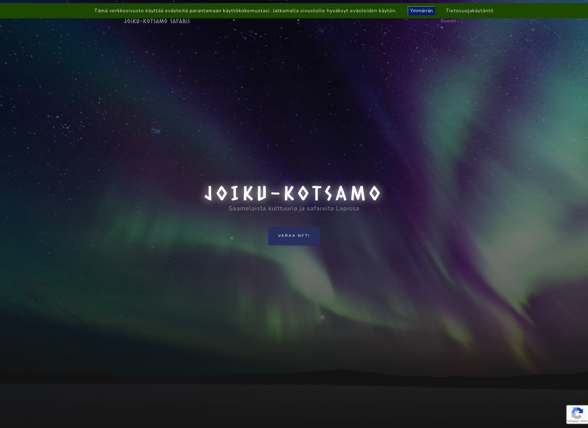 Screenshot for joikusafarit.fi