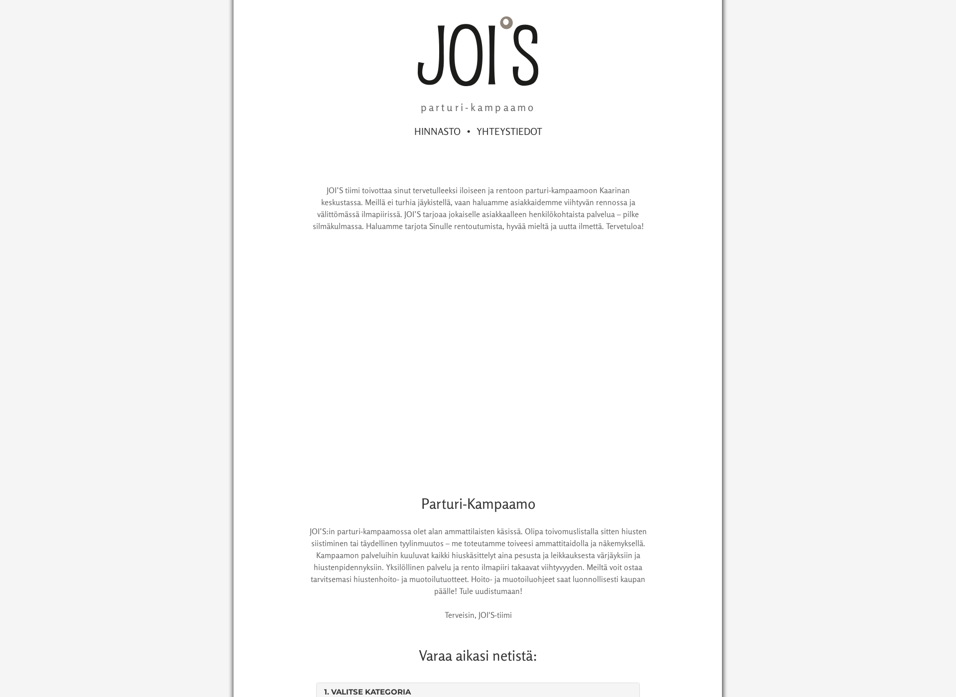 Screenshot for jois.fi