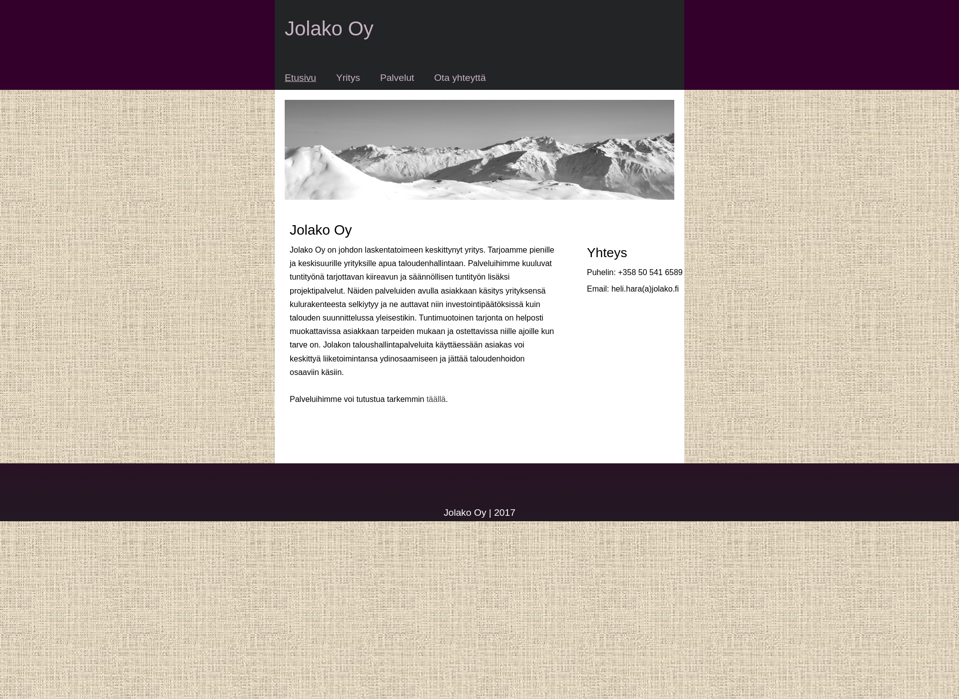Screenshot for jolako.fi